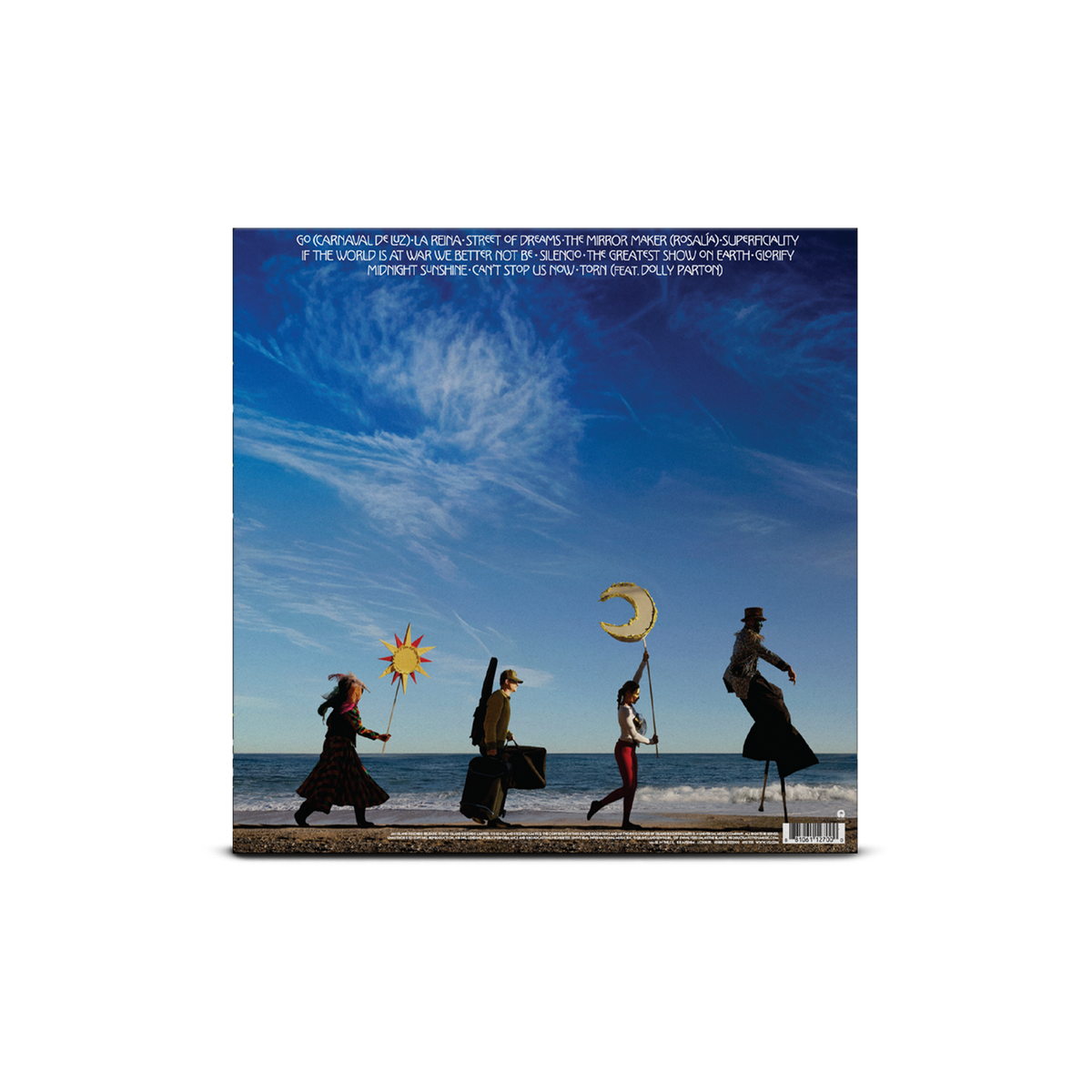 U2 - Carnaval De Luz - Vinyle Marbré 'Dark Blue'