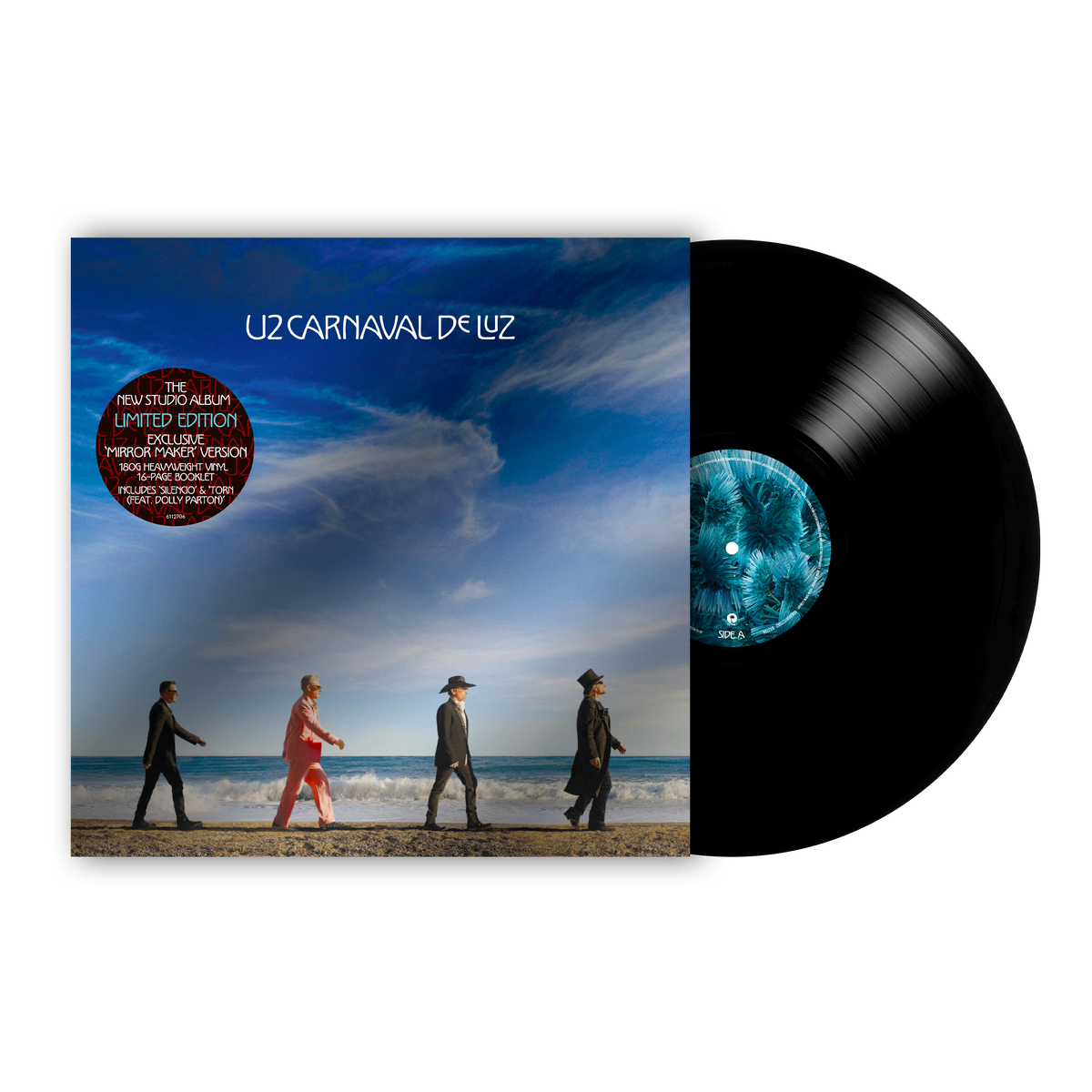 U2 - Carnaval De Luz - Vinyle 'Mirror Maker' Édition Limitée