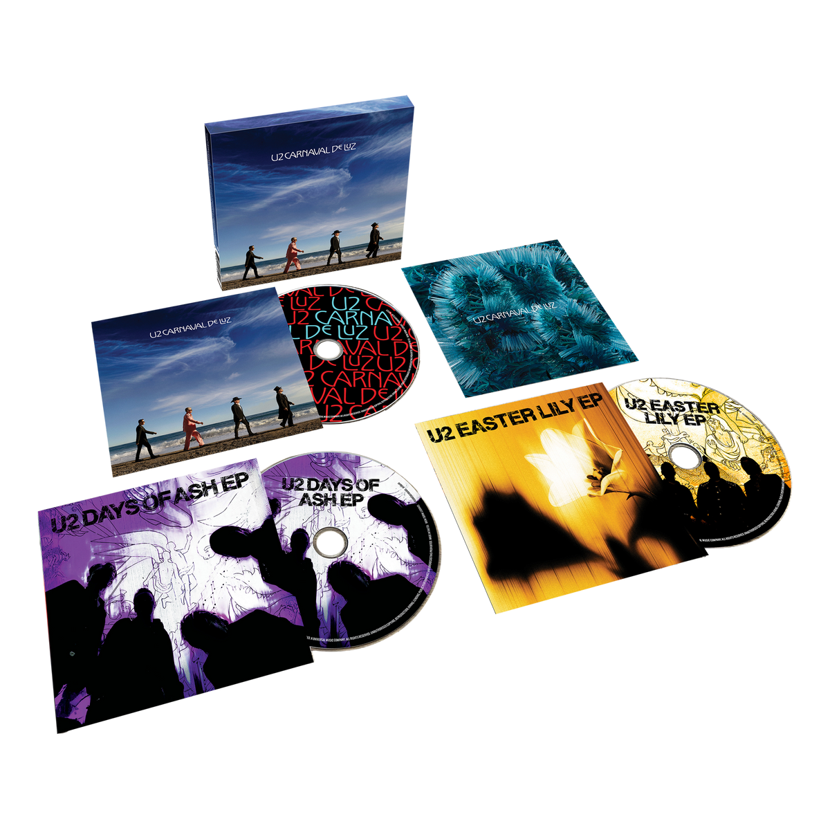 U2 - Carnaval De Luz - Coffret CD Deluxe Édition Limitée