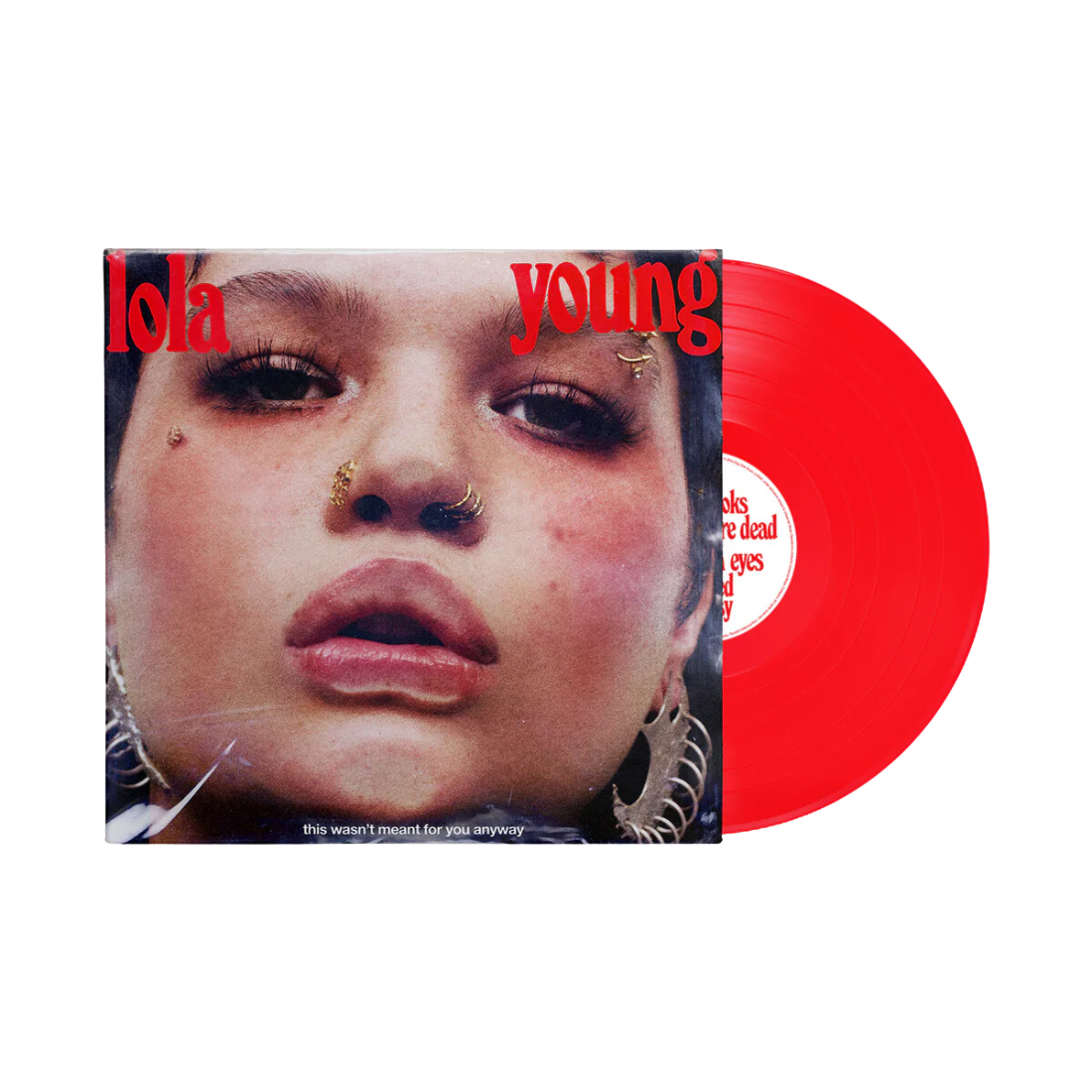 Lola Young - this wasn’t meant for you anyway - Vinyle rouge édition limitée + Carte dédicacée