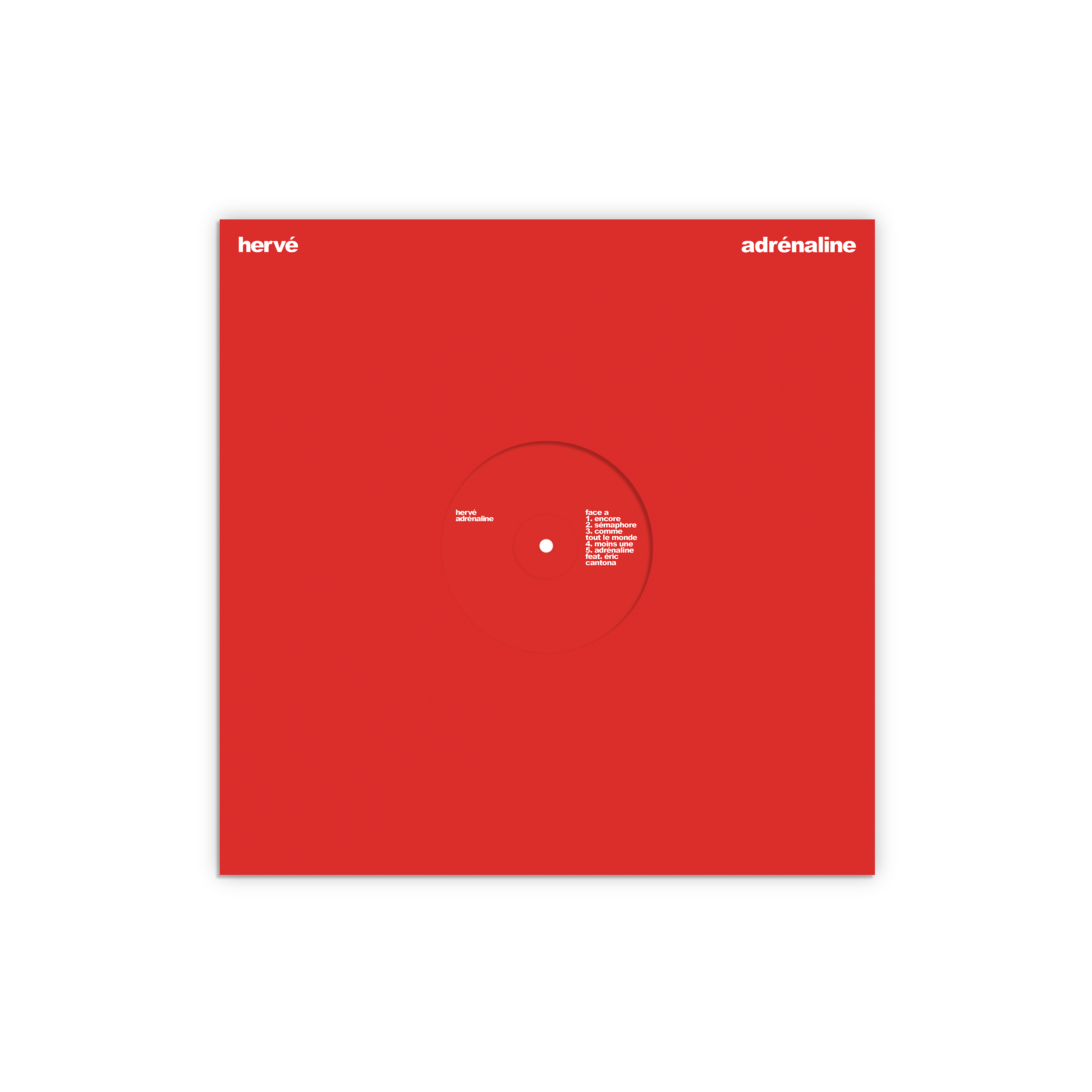 Hervé - Adrénaline - Vinyle noir
