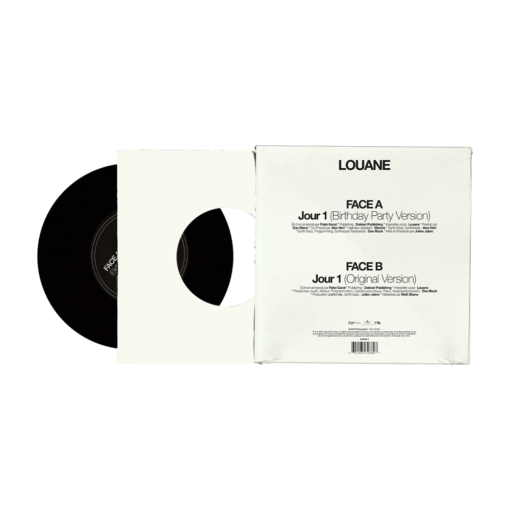 Louane - « Jour 1 » - Vinyle 45 tours (édition limitée à 450 exemplaires)