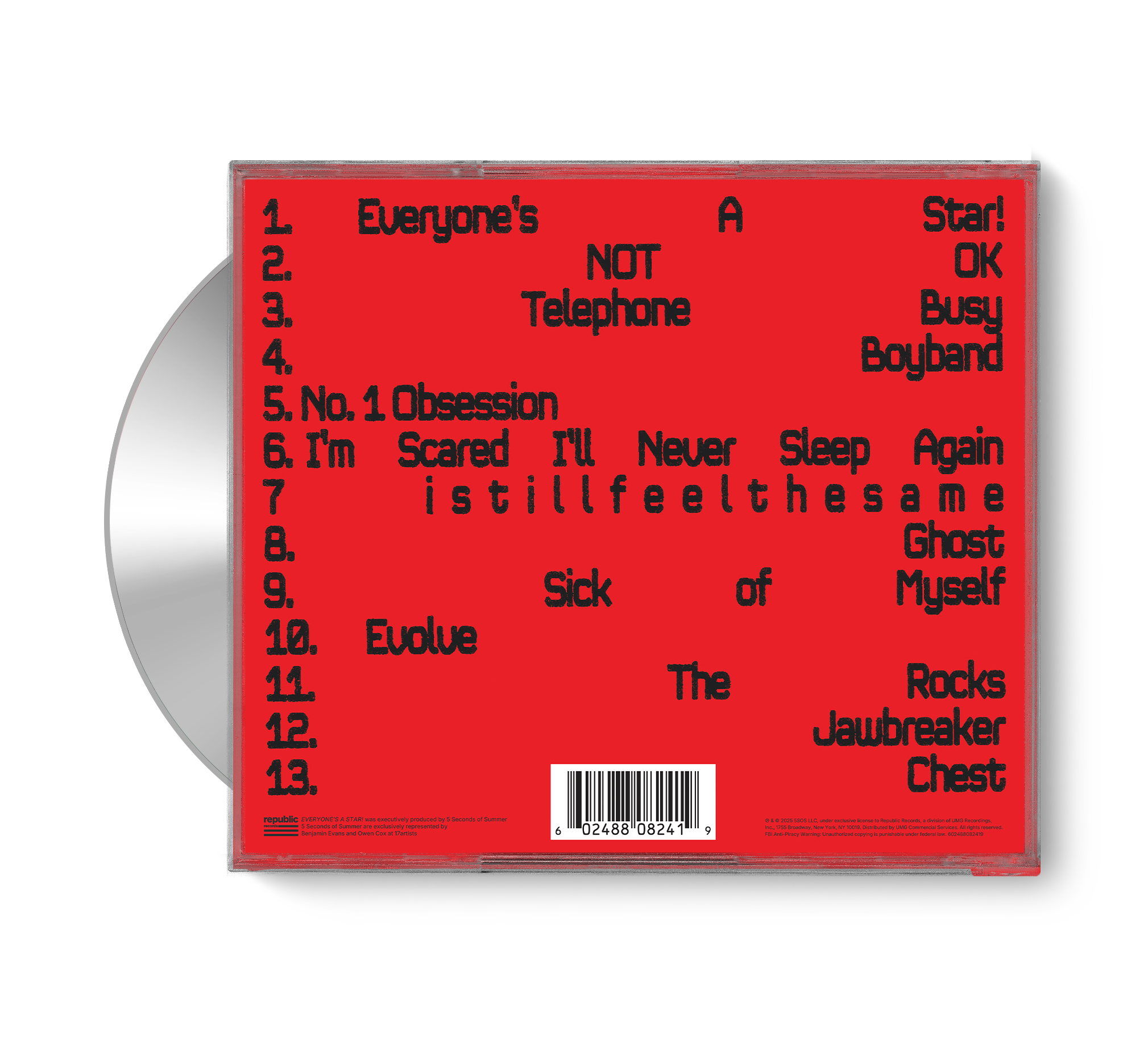 5 Seconds of Summer - EVERYONE'S A STAR! (Ashton Deluxe) - CD (Exclusivité Store)