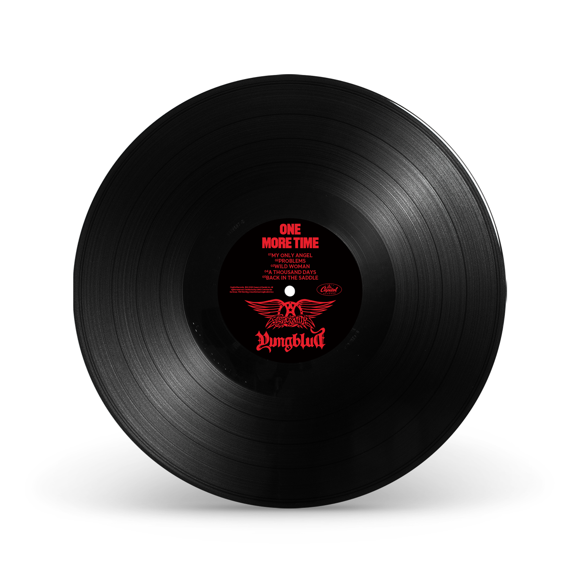 Aerosmith & YUNGBLUD - One More Time - Vinyle Noir