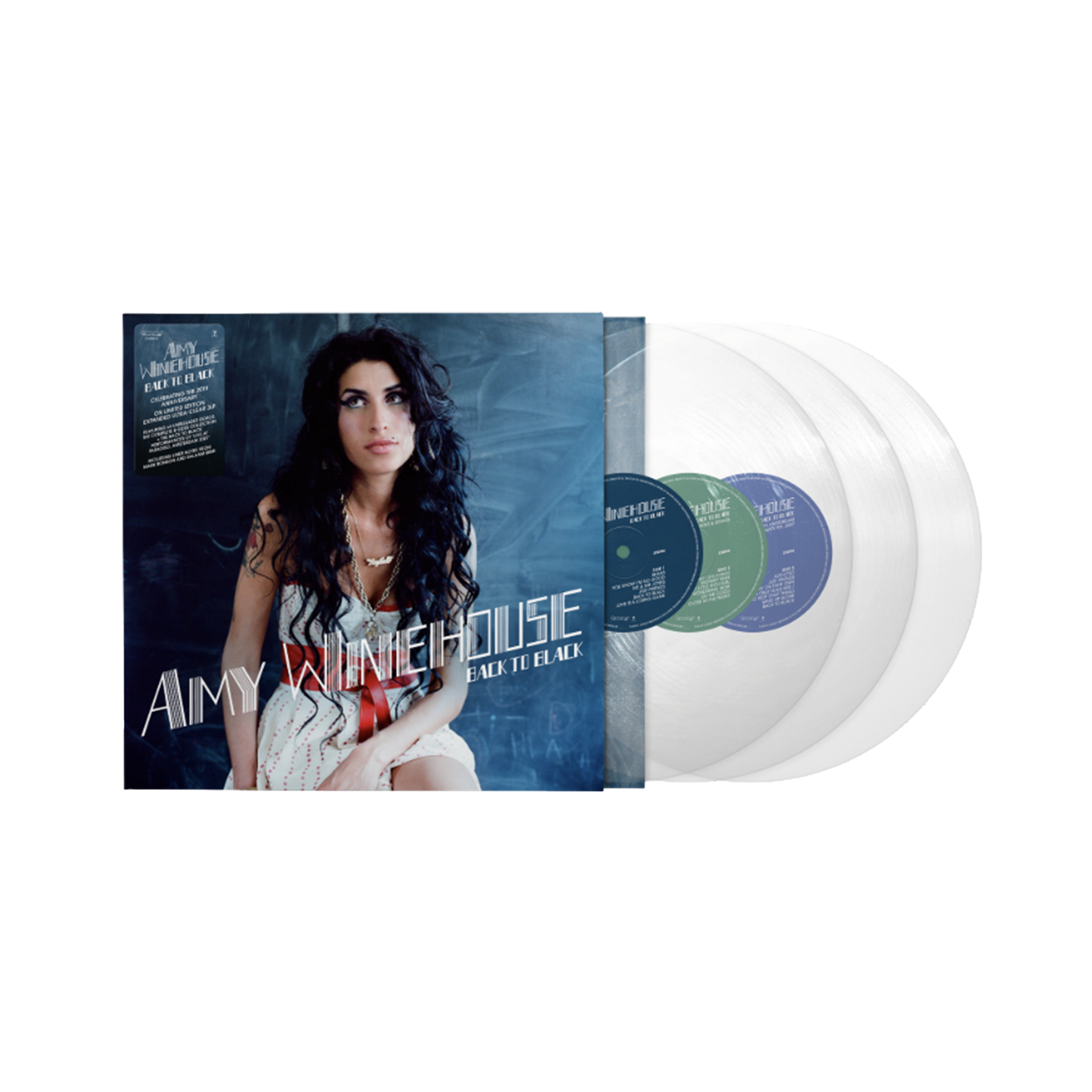 Amy Winehouse - Back To Black (20th Anniversary) - Deluxe 3LP Transparent