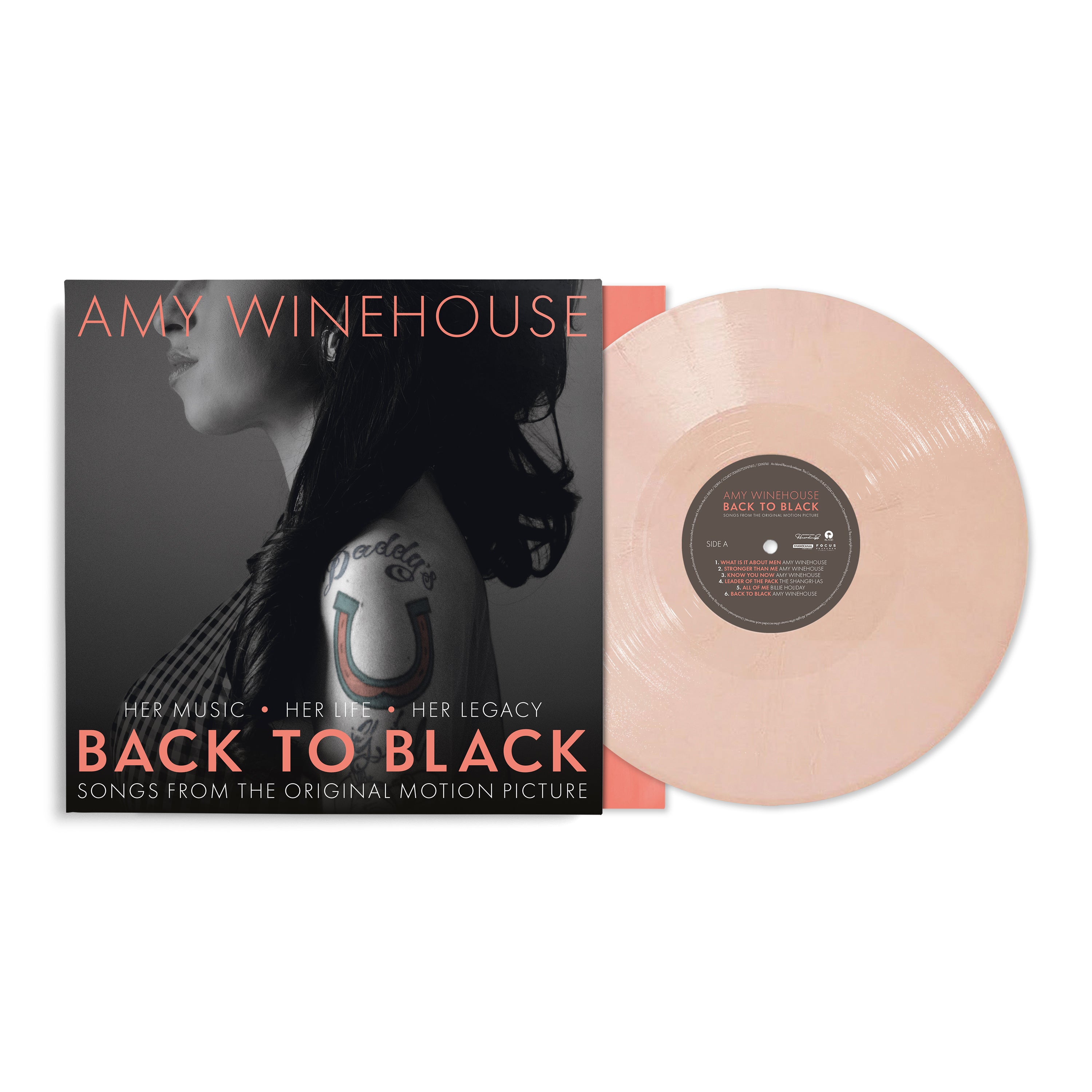 Amy Winehouse - Back to Black: Songs from the Original Motion Picture - Vinyle exclusif + T-Shirt
