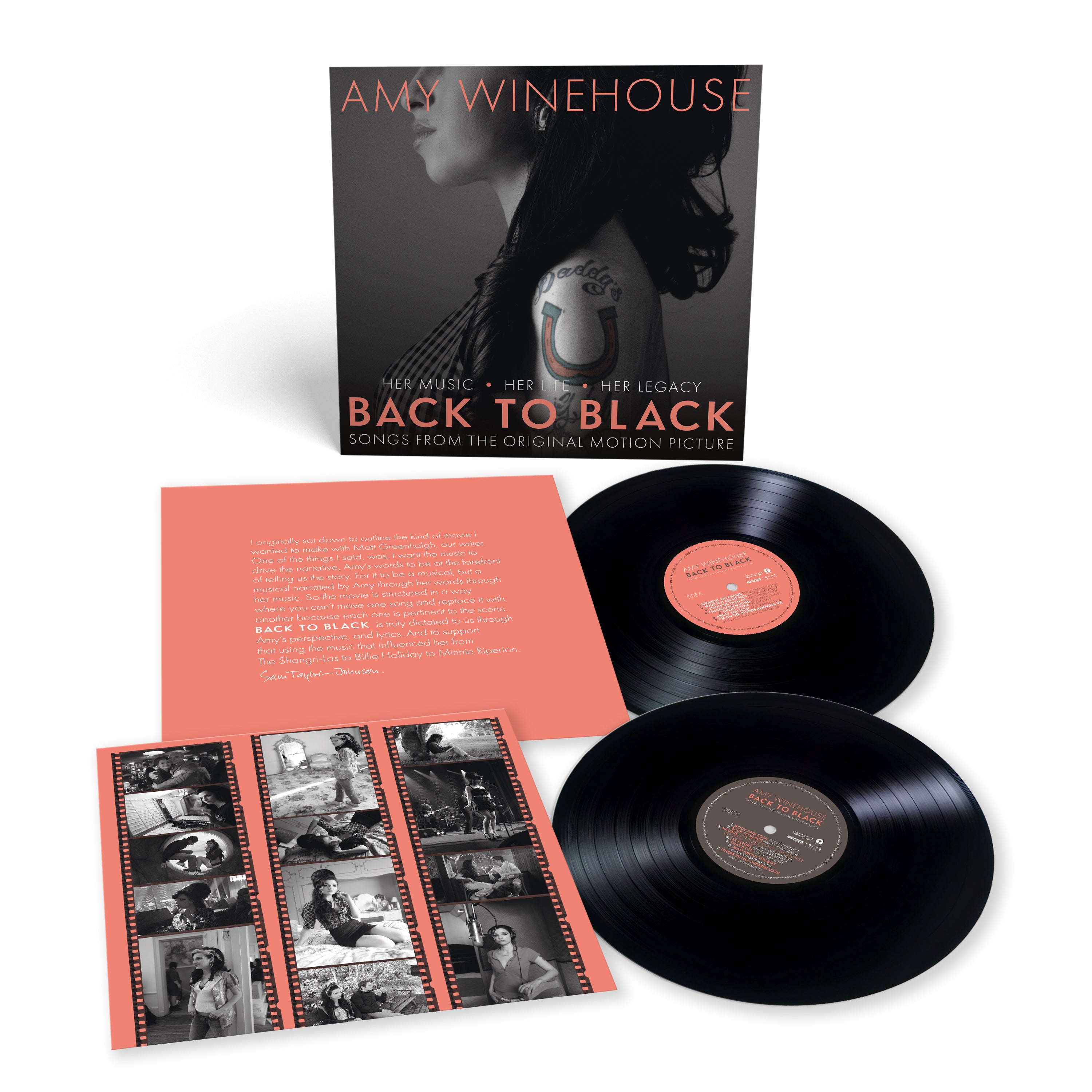 Amy Winehouse - Back to Black: Songs from the Original Motion Picture - Double Vinyle + T-Shirt