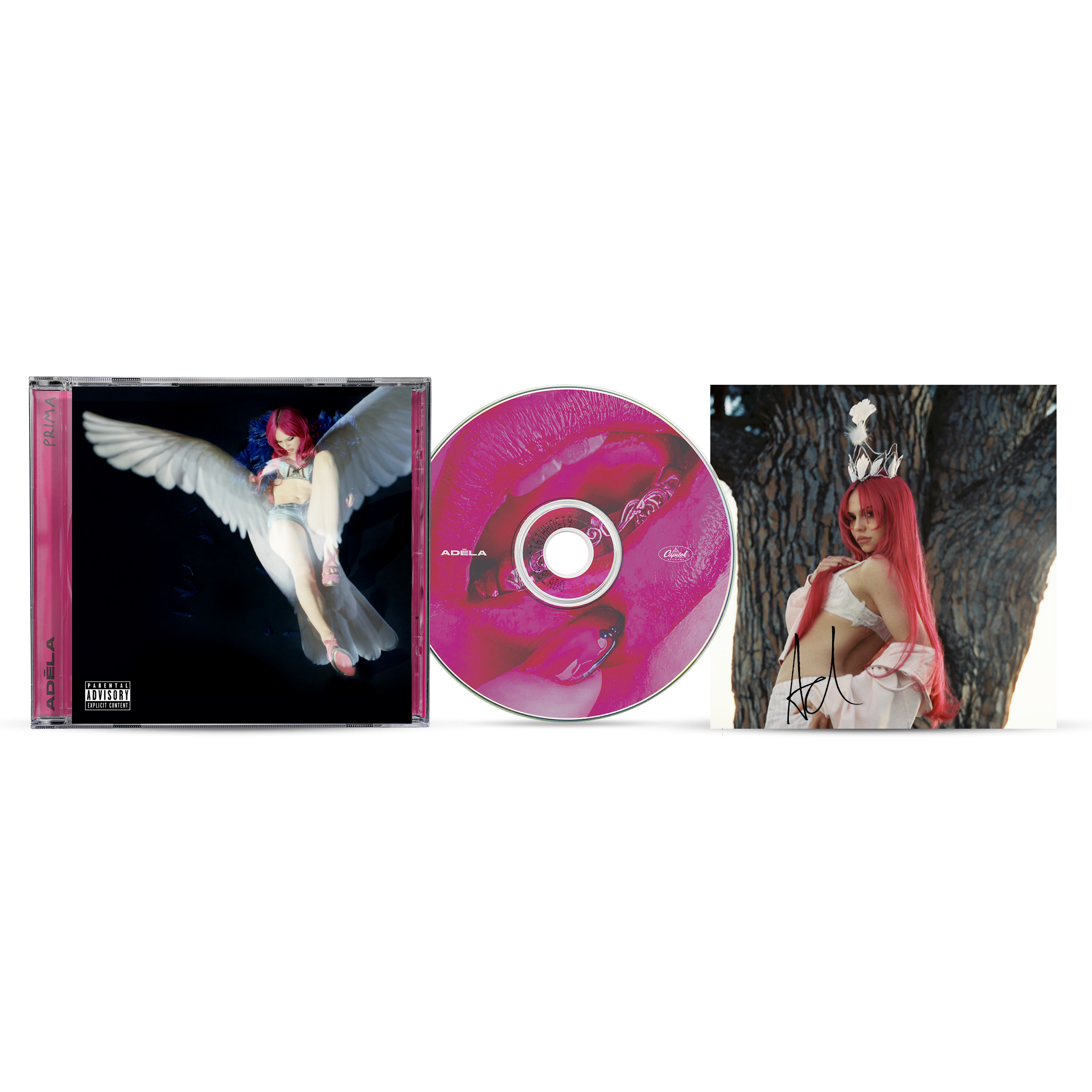 ADÉLA - PRIMA - CD Cover Alternative + Artcard dédicacée