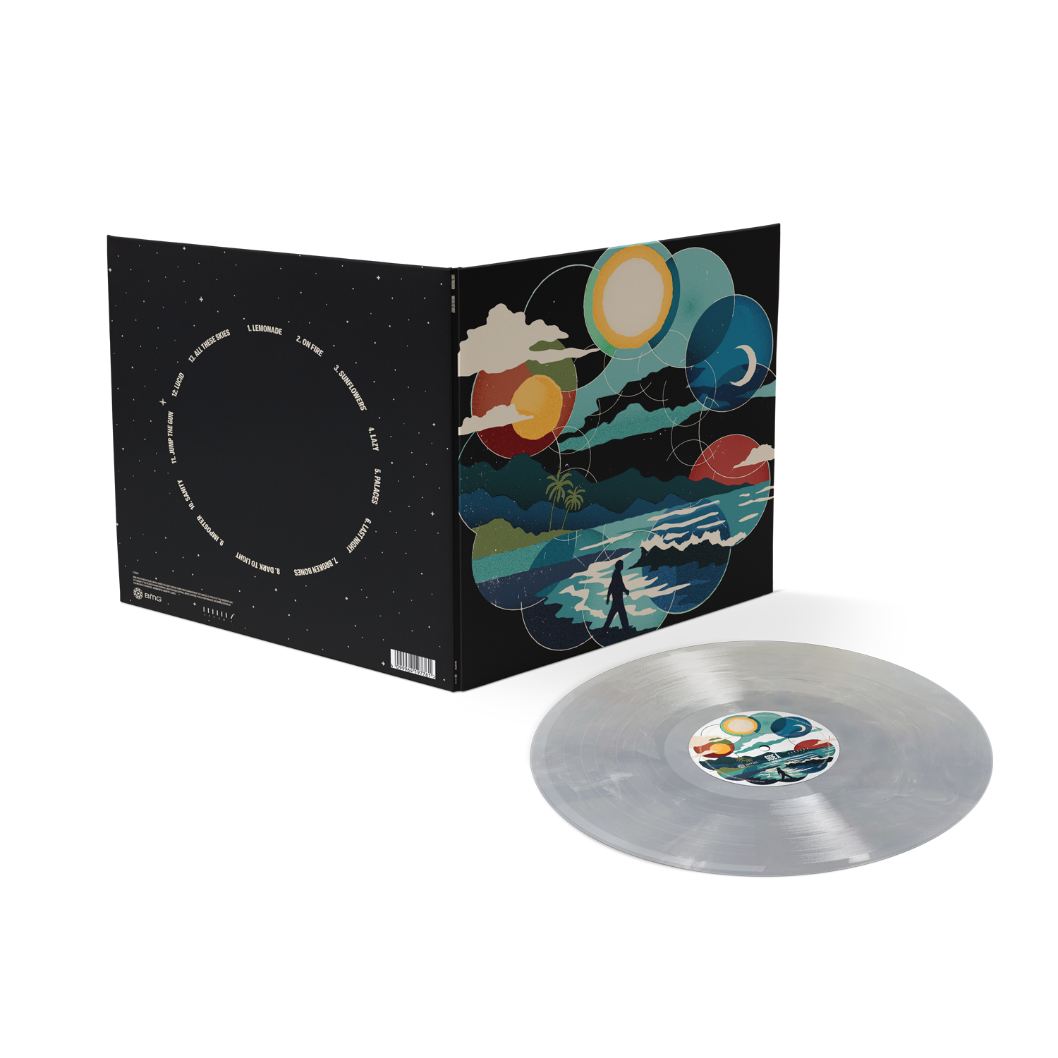 Louis Tomlinson - How Did I Get Here? Alternate Cover White & Clear Marble Vinyl