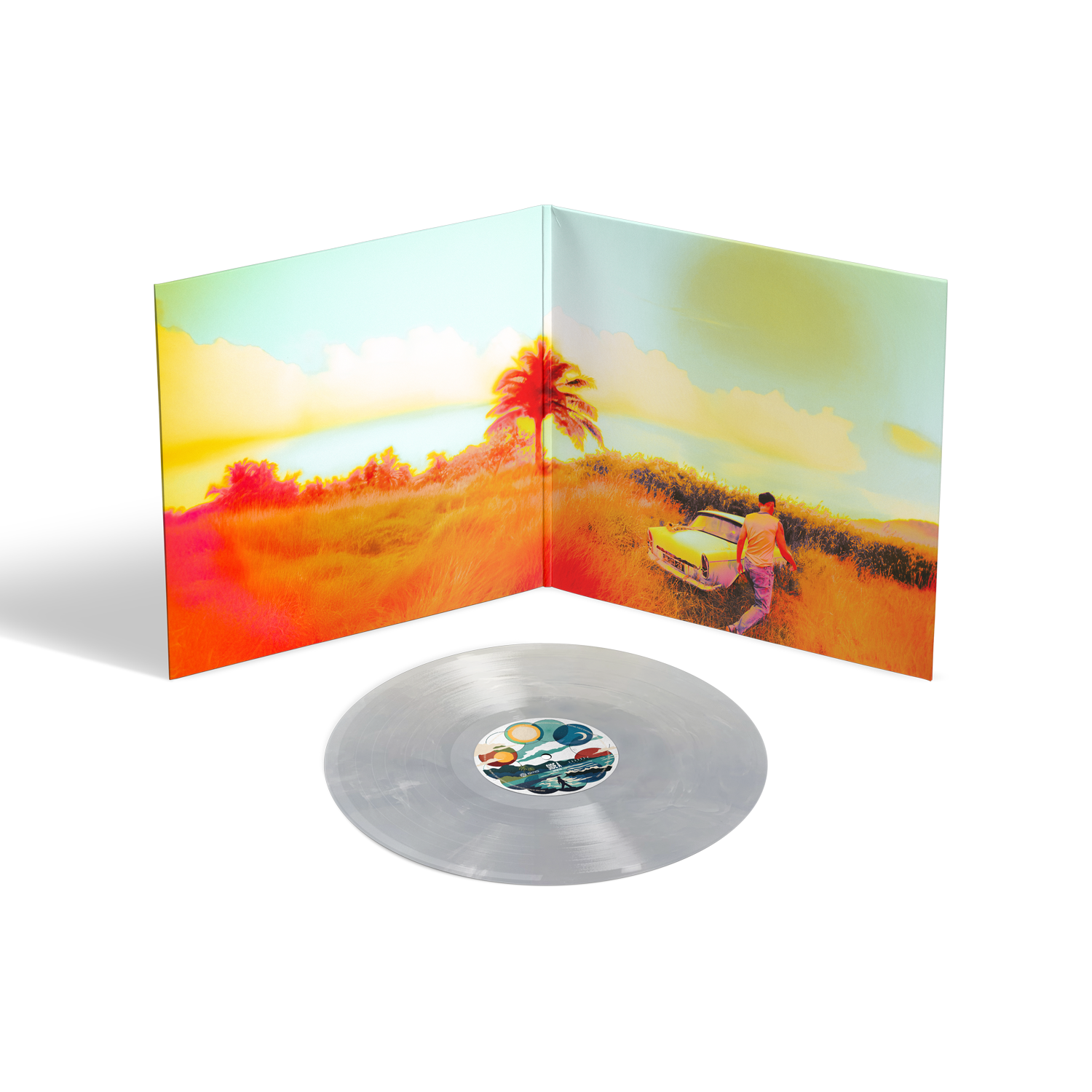 Louis Tomlinson - How Did I Get Here? Alternate Cover White & Clear Marble Vinyl