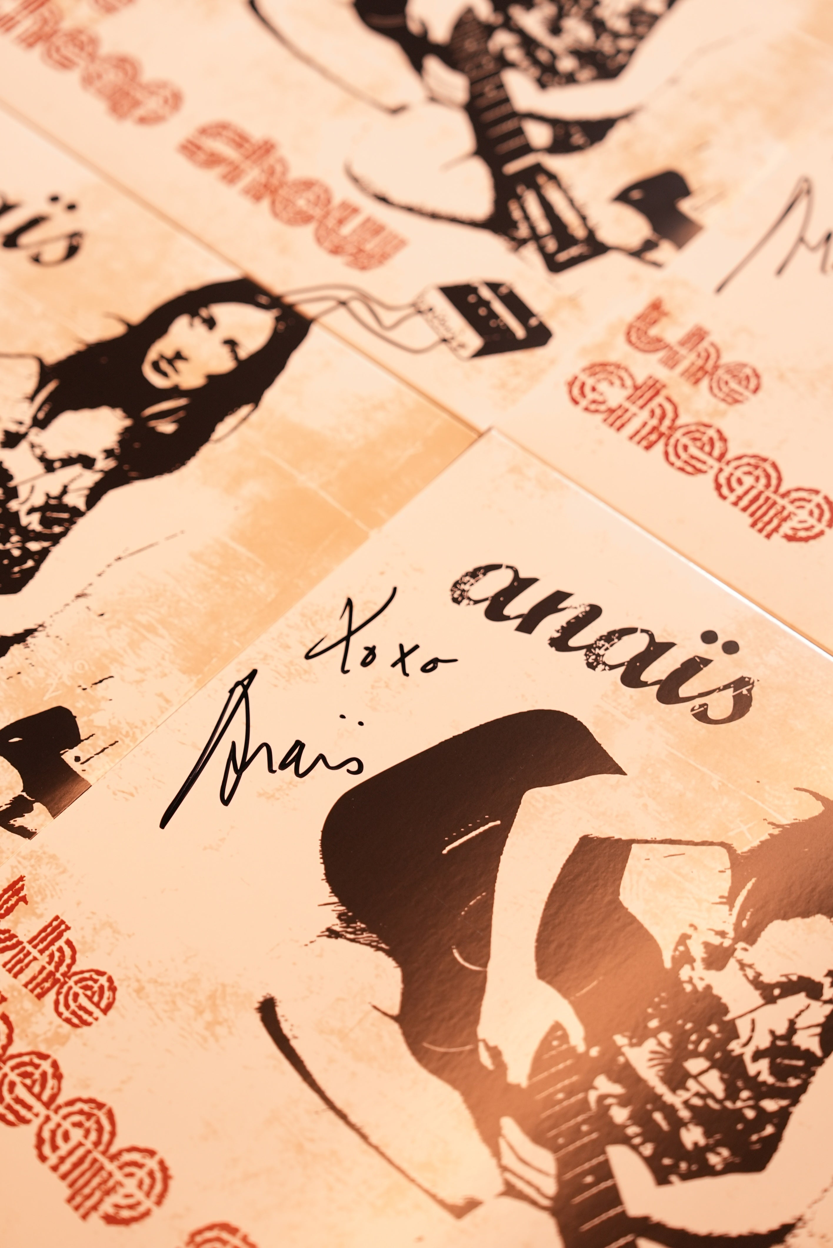 Anais - The Cheap Show - Double Vinyle Jaune Dédicacé