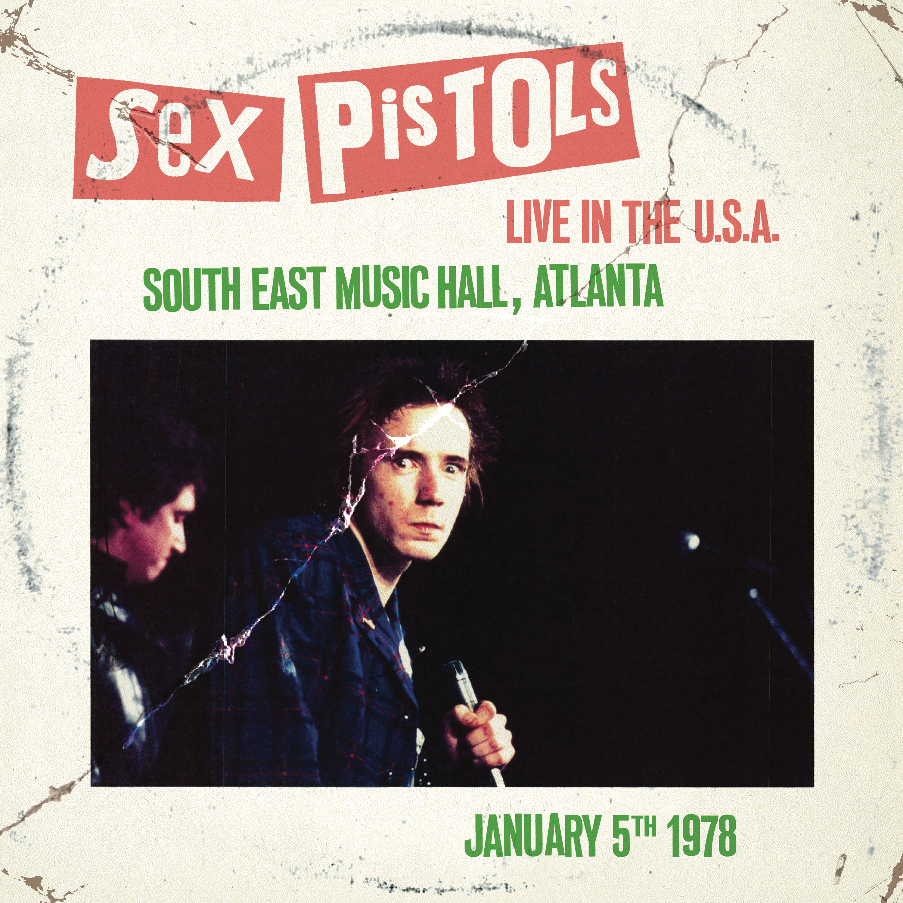 Sex Pistols – Live In The USA 1978, Atlanta - Vinyle Rouge Tirage limité