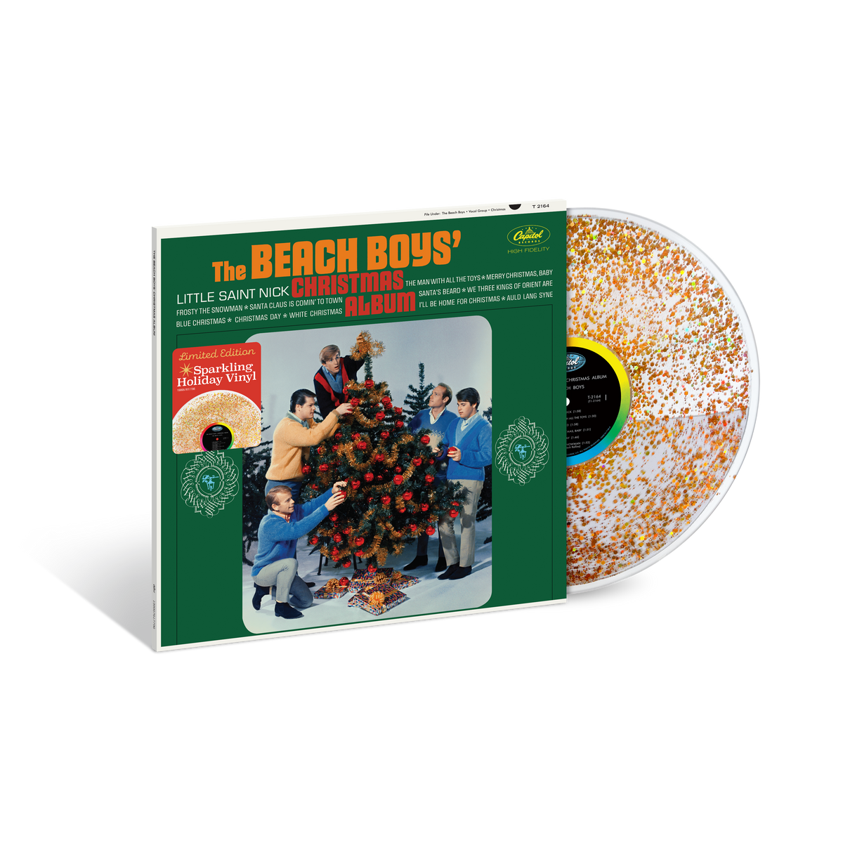 The Beach Boys - The Beach Boys' Christmas Album (Sparkling Holiday Liquid-Filled) - Vinyle Liquide