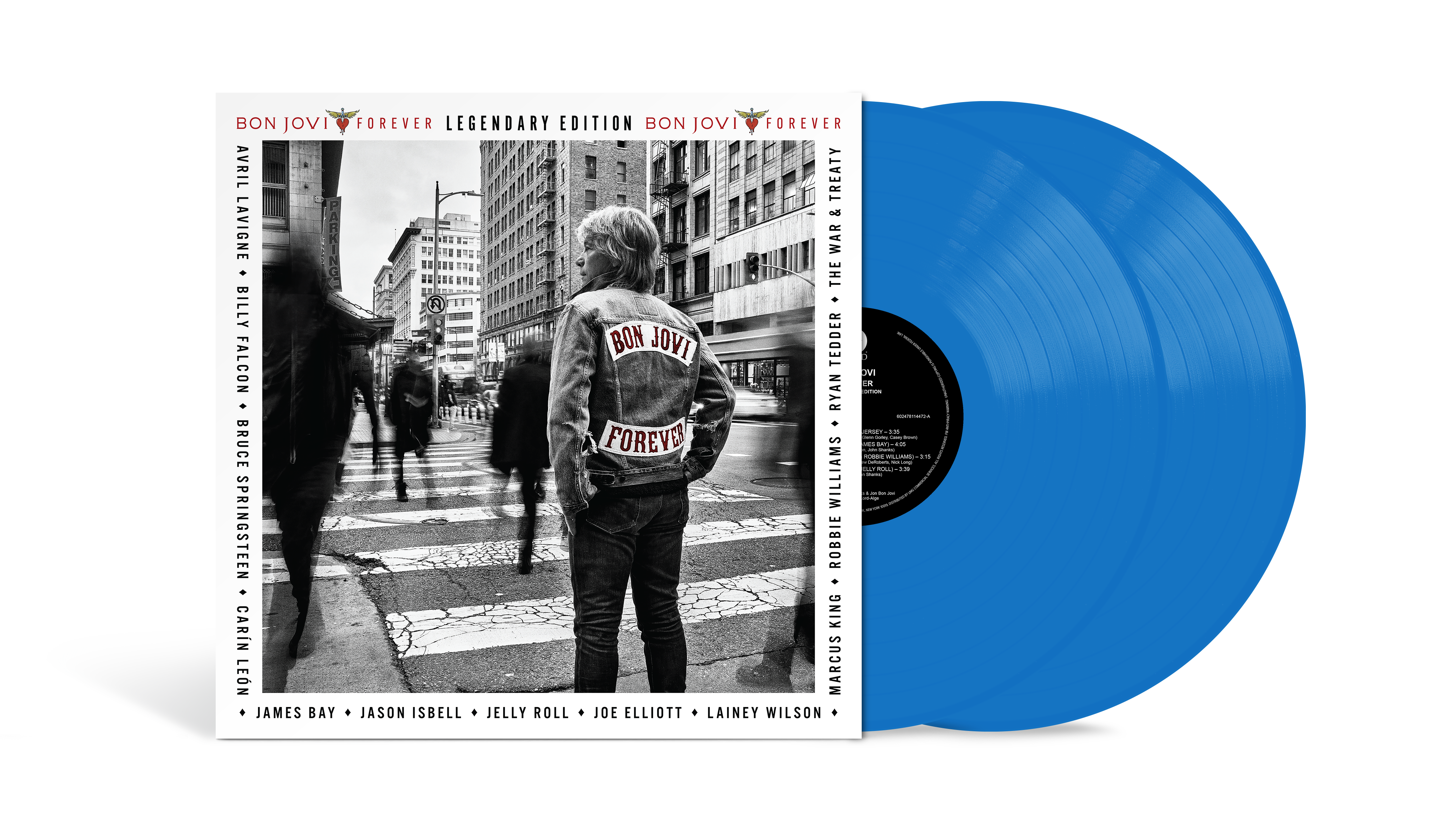 Bon Jovi - Forever (Legendary Edition) - Double Vinyle Couleur Jersey Blue (Exclusivité store)