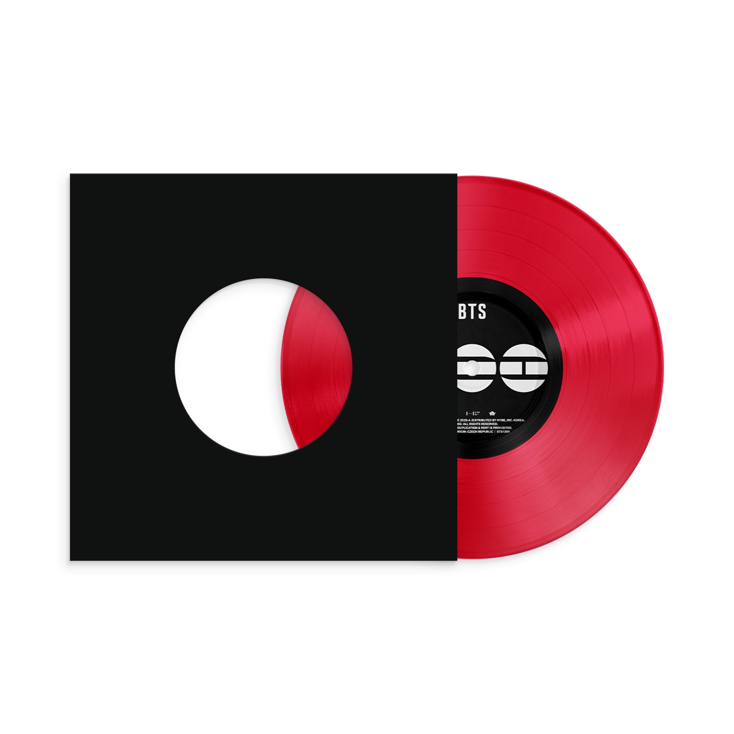 BTS - SWIM - Vinyle 45T Rouge