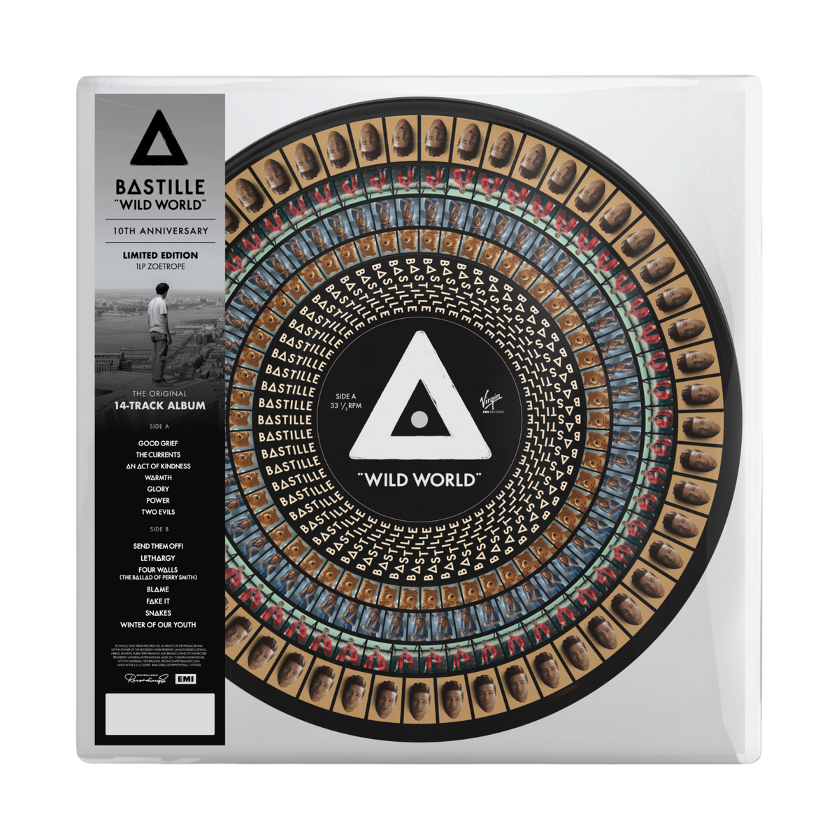Bastille - Wild World 10 - Vinyle Zoetrope