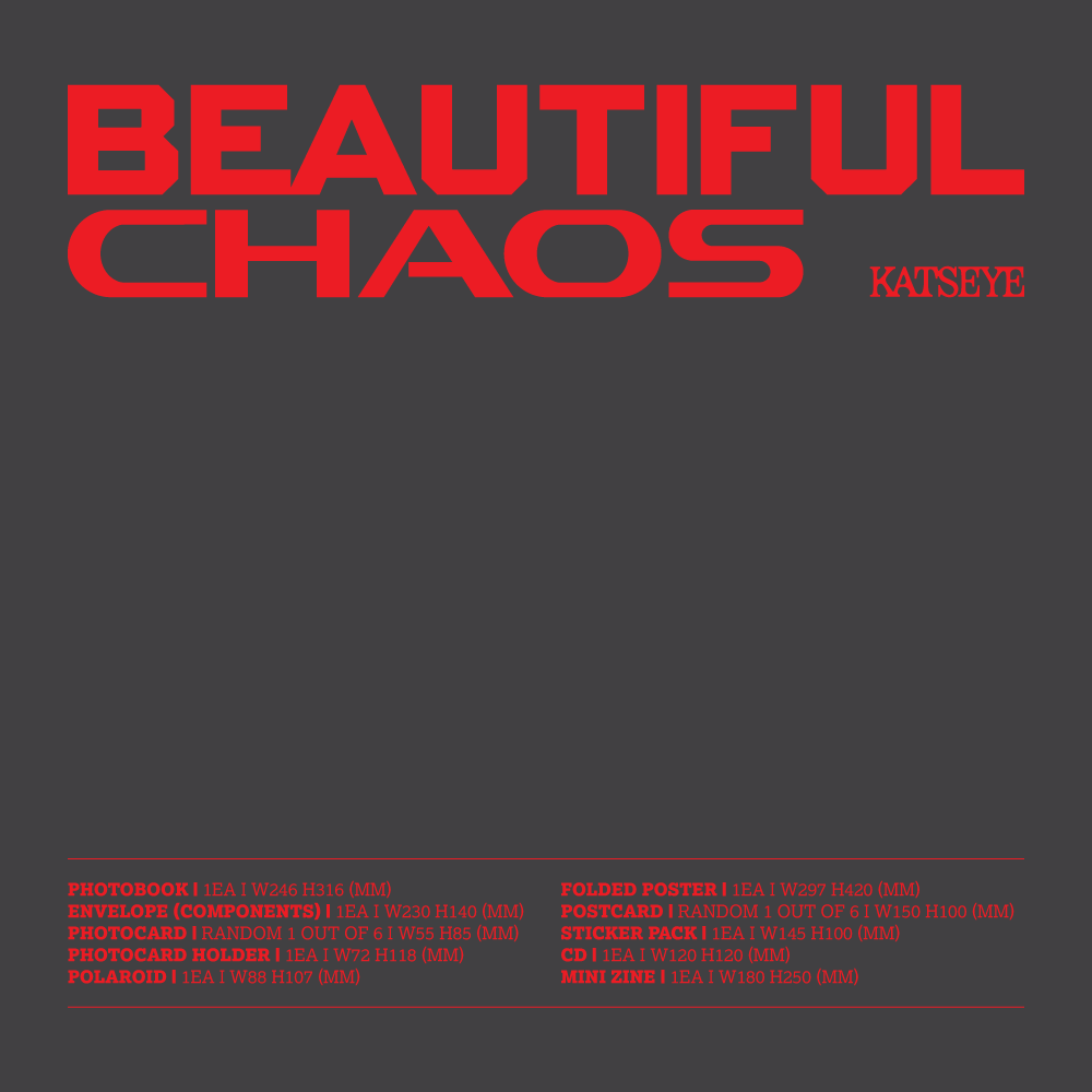 Katseye - Beautiful Chaos  (Beautiful Ver.) - CD
