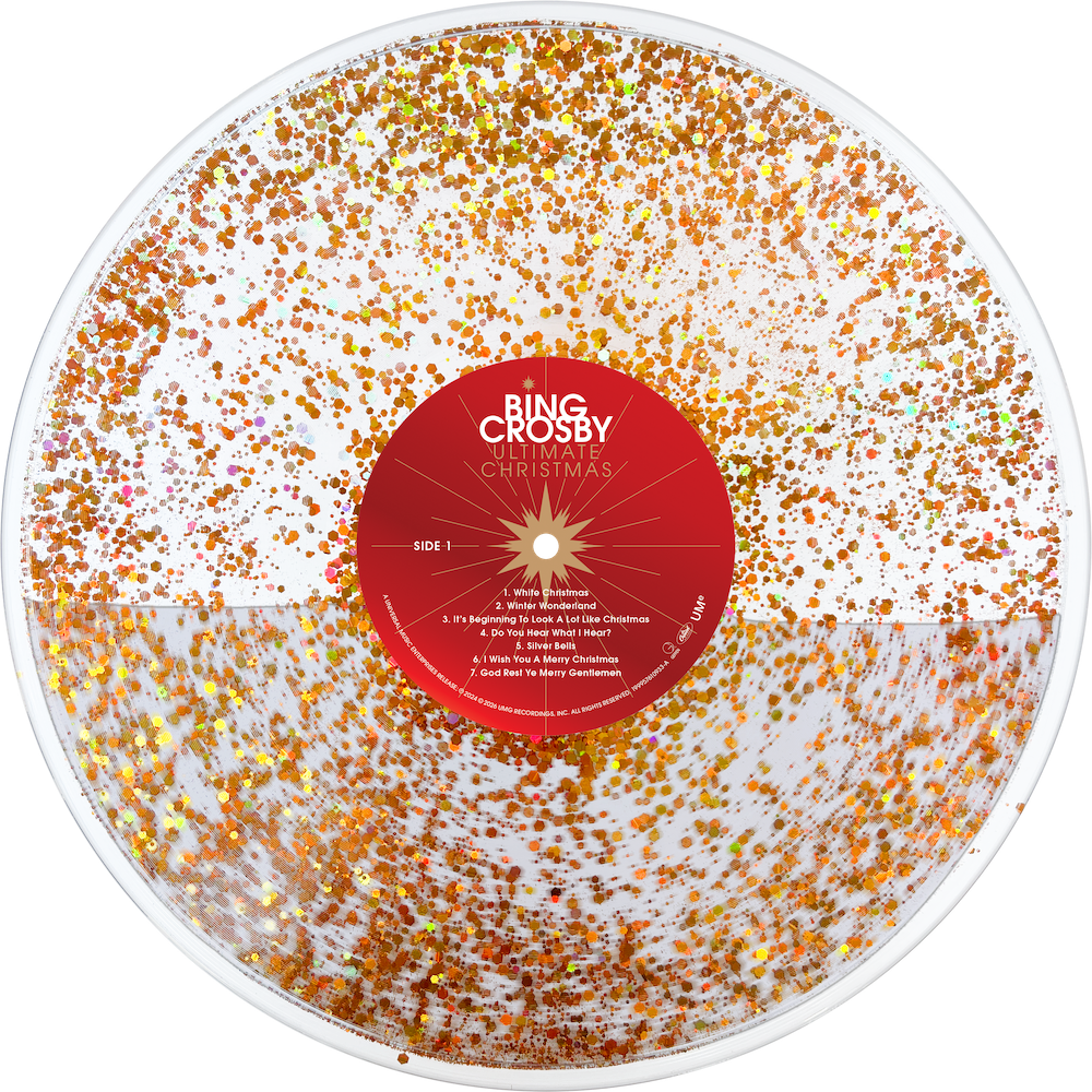 Bing Crosby: Ultimate Christmas (Sparkling Holiday Liquid-Filled) 1LP