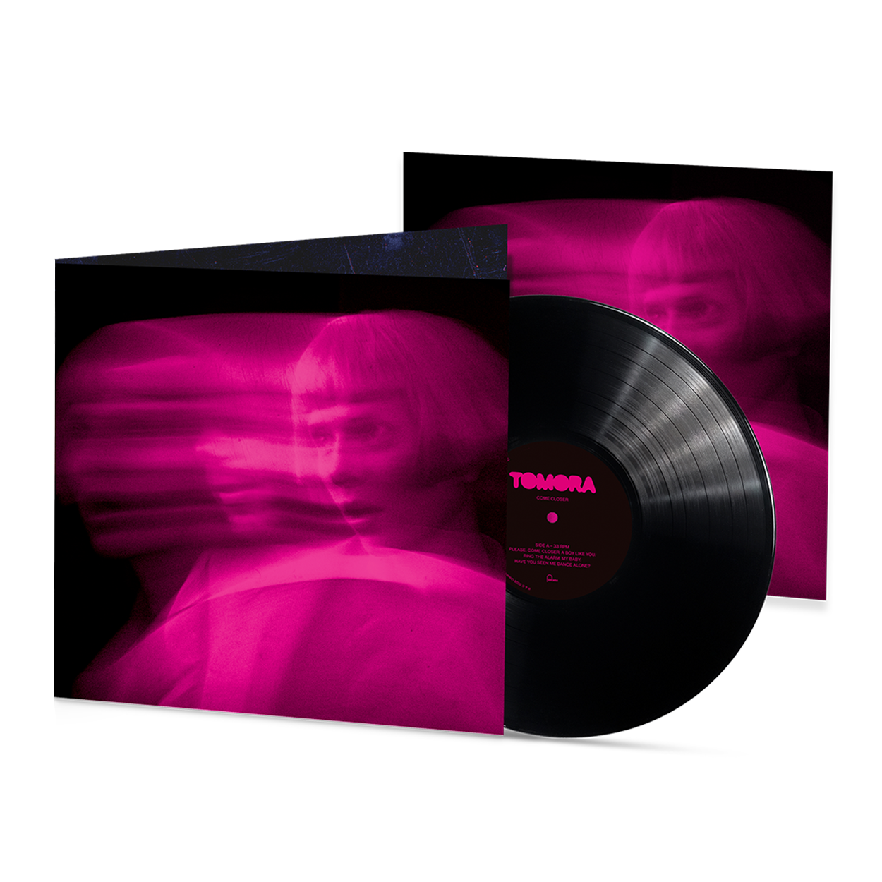 TOMORA - COME CLOSER - Total Eclipse Vinyl + Artcard LP dédicacée