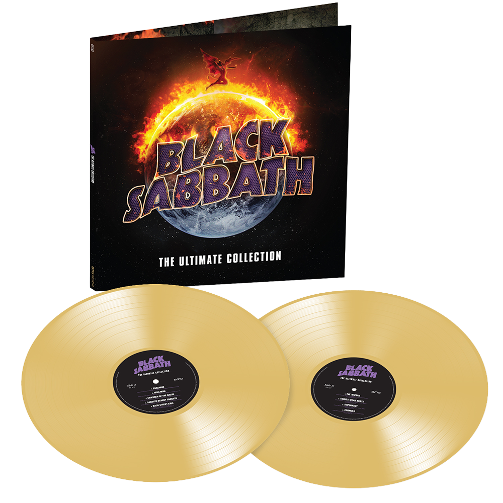 Black Sabbath - The Ultimate Collection - Double Vinyle Doré