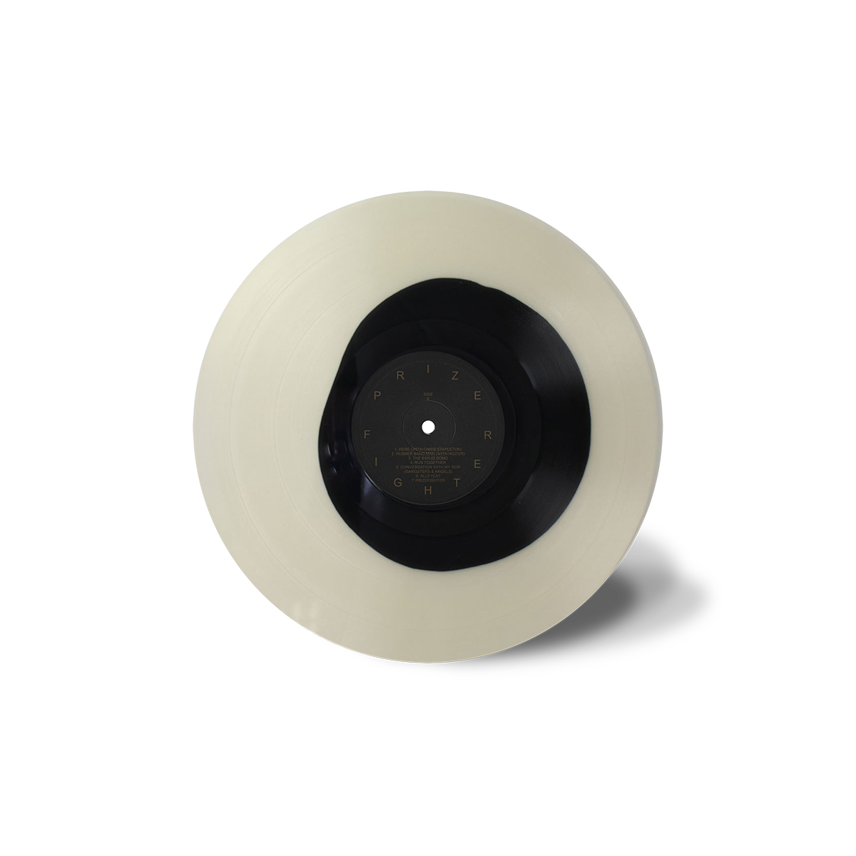 Mumford & Sons - Prizefighter - 'Clover' Black On Clear Vinyl + Signed Card