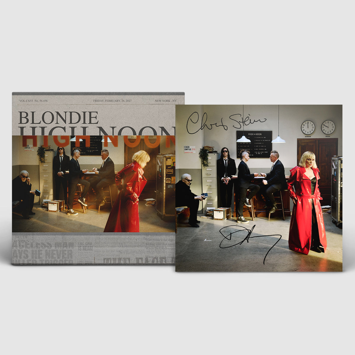 Blondie - High Noon - CD Dédicacé Exclusif