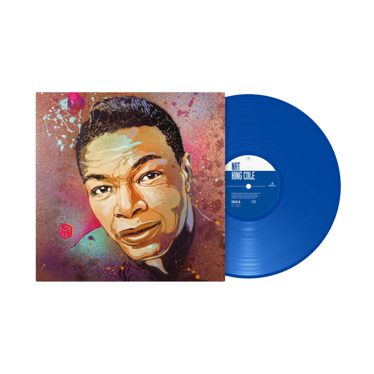 Nat King Cole: Best Of C215 - Vinyle Bleu Dédicacé