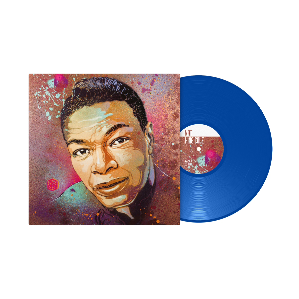 Nat King Cole: Best Of C215 - Vinyle Bleu Dédicacé