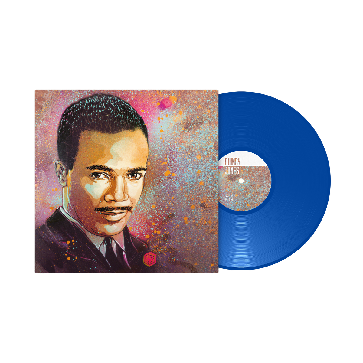 Quincy Jones: Best Of C215 - Vinyle Bleu Dédicacé