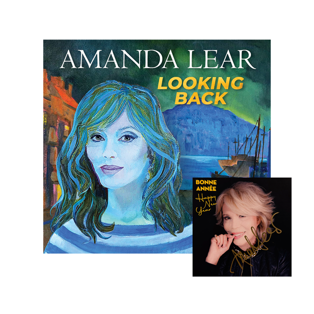 Amanda Lear - LOOKING BACK - CD + Carte de voeux dédicacée