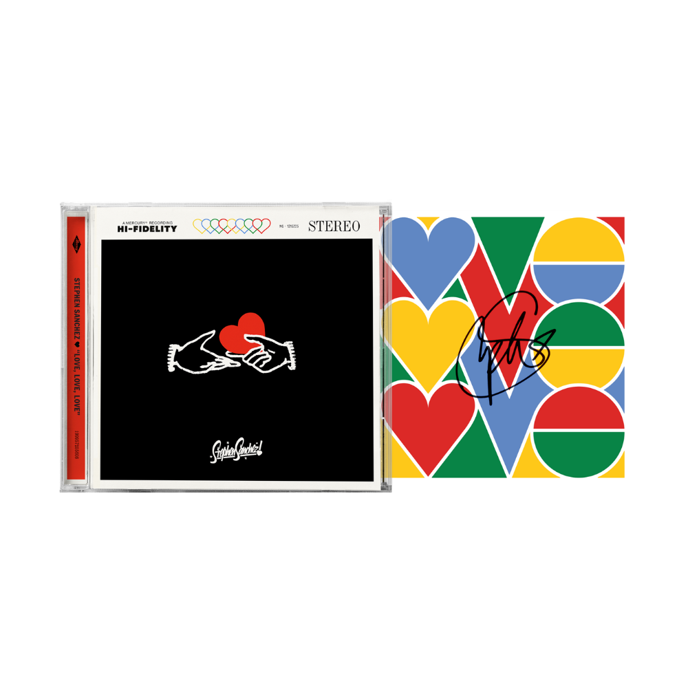 Stephen Sanchez - LOVE, LOVE, LOVE - CD + Artcard dédicacée