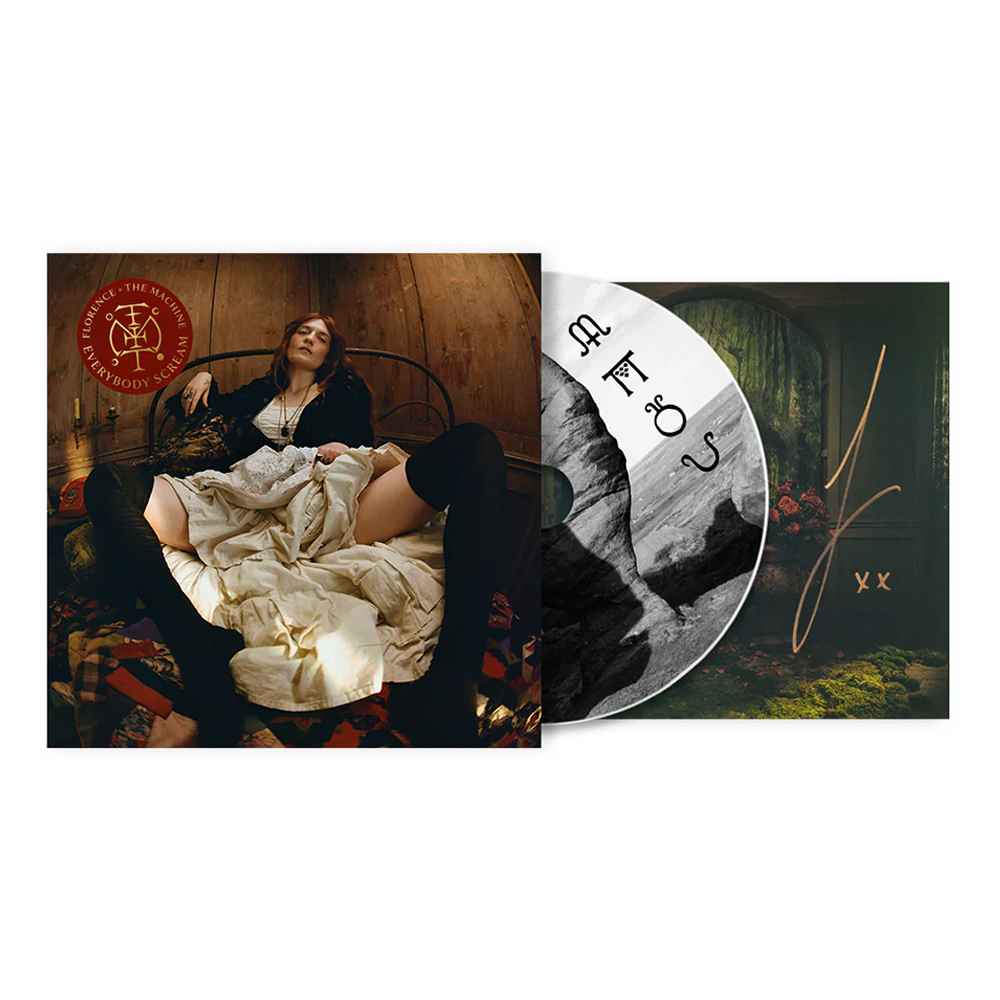 Florence + The Machine - Everybody Scream - CD + Carte dédicacée