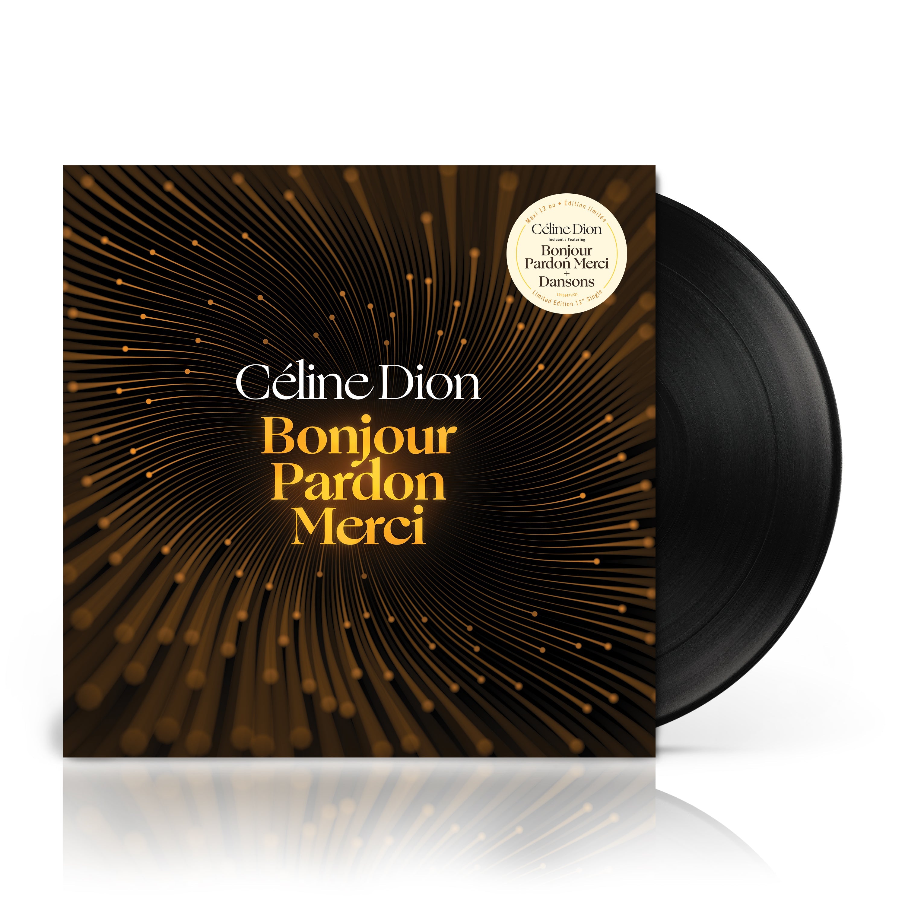 Céline Dion - Bonjour, Pardon, Merci / Dansons | 1 Maxi Single LP