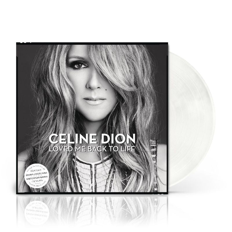 Céline Dion - Loved Me Back to Life (Edition Limitée Paris - Vinyle Blanc Nacré)