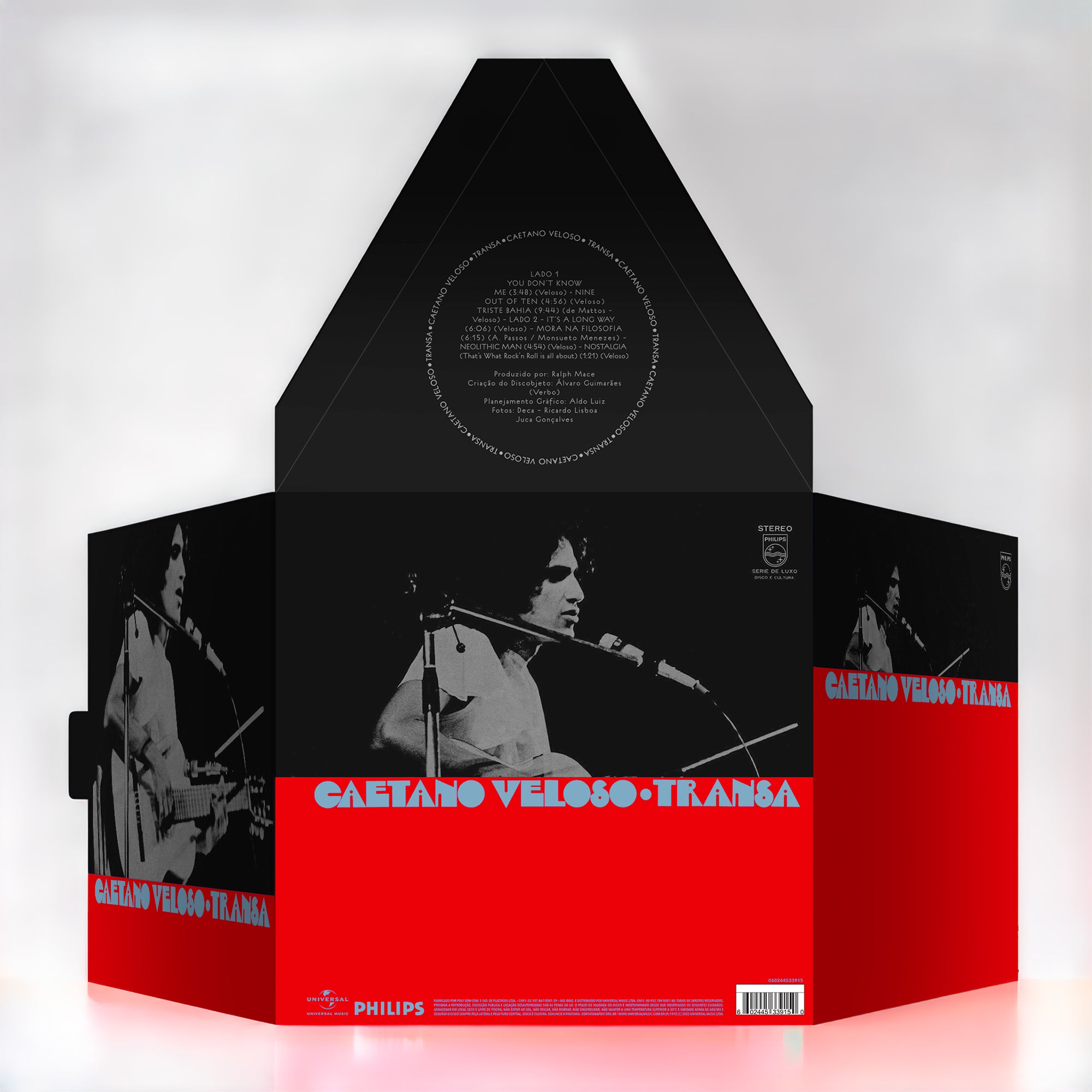 Caetano Veloso - Transa - Vinyle Transparent