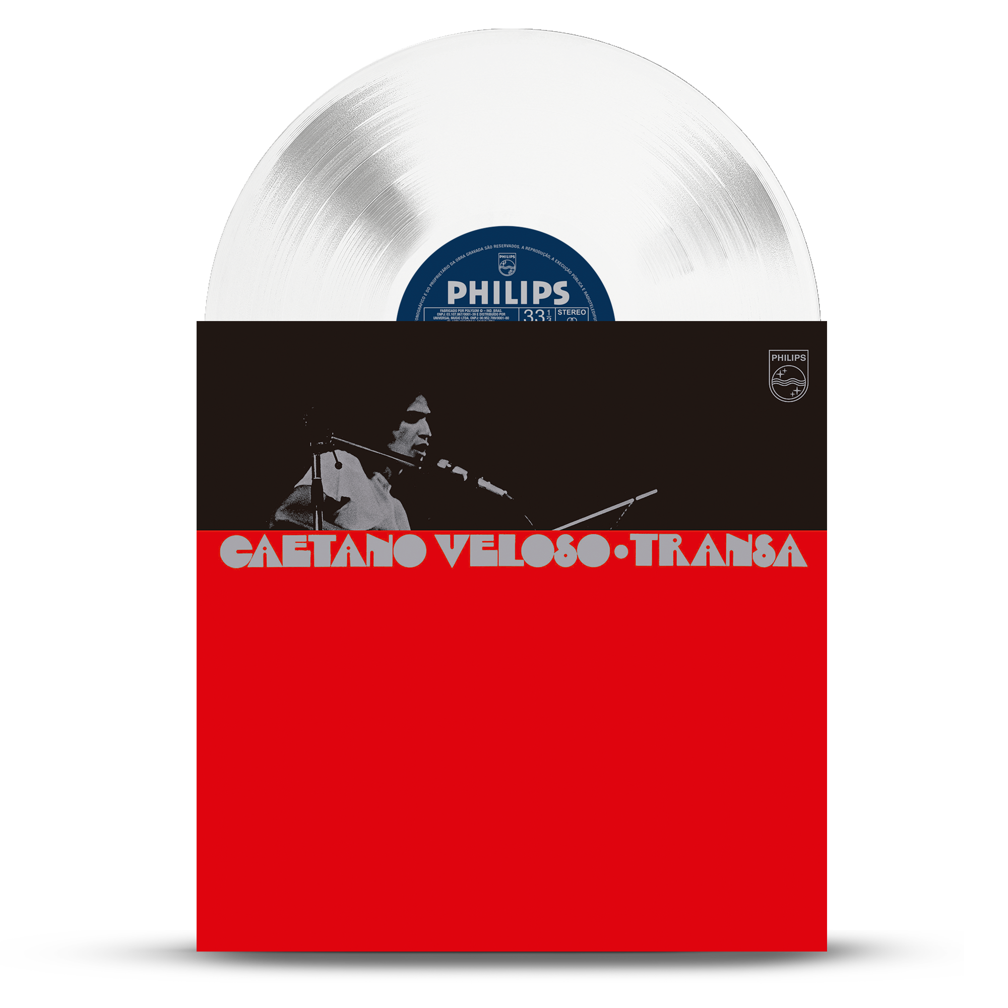 Caetano Veloso - Transa - Vinyle Transparent