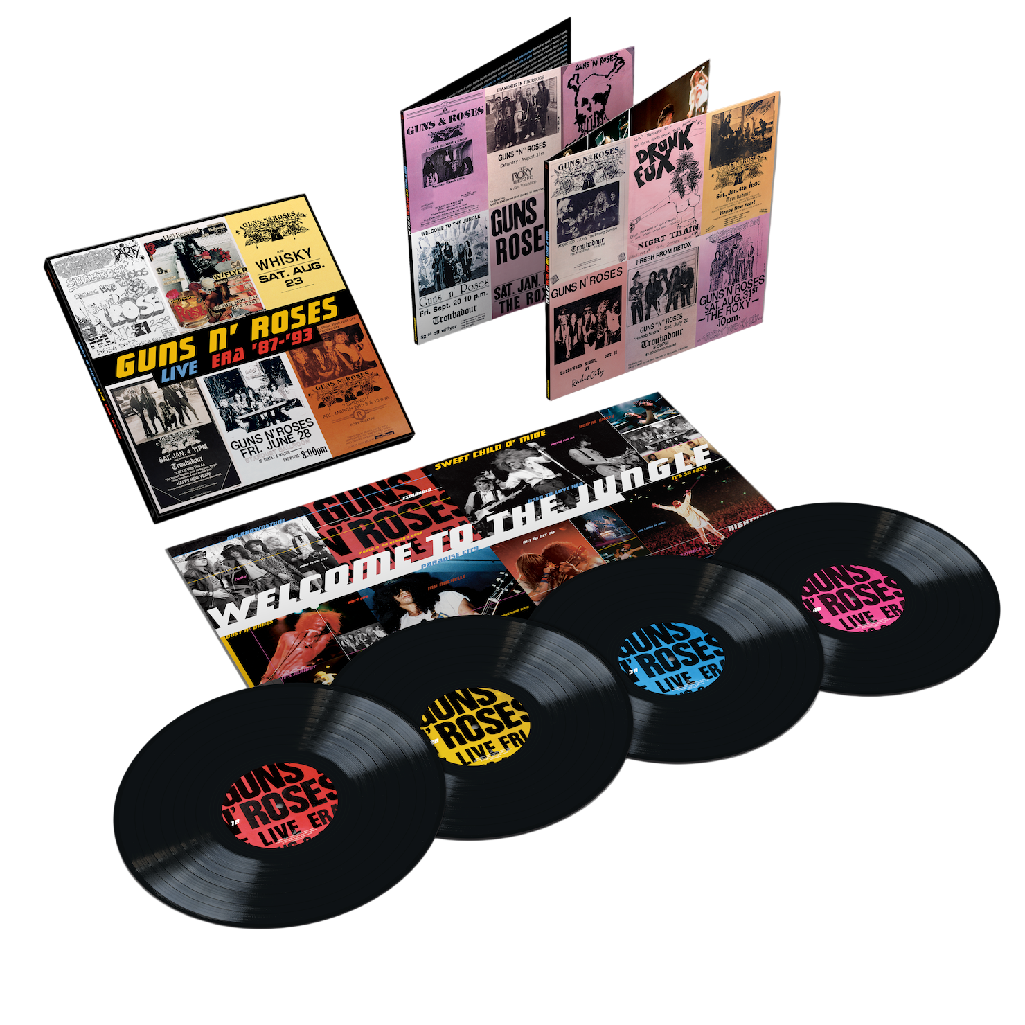 Guns N' Roses - Live Era '87 - '93 - 4LP
