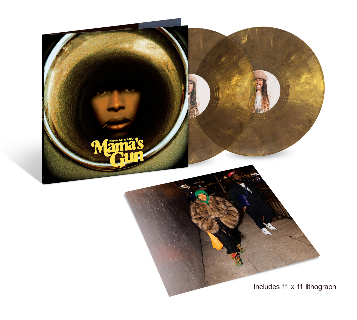 Erykah Badu - Mama's Gun (25th Anniversary) - Double Vinyle Couleur (Exclusivité store)