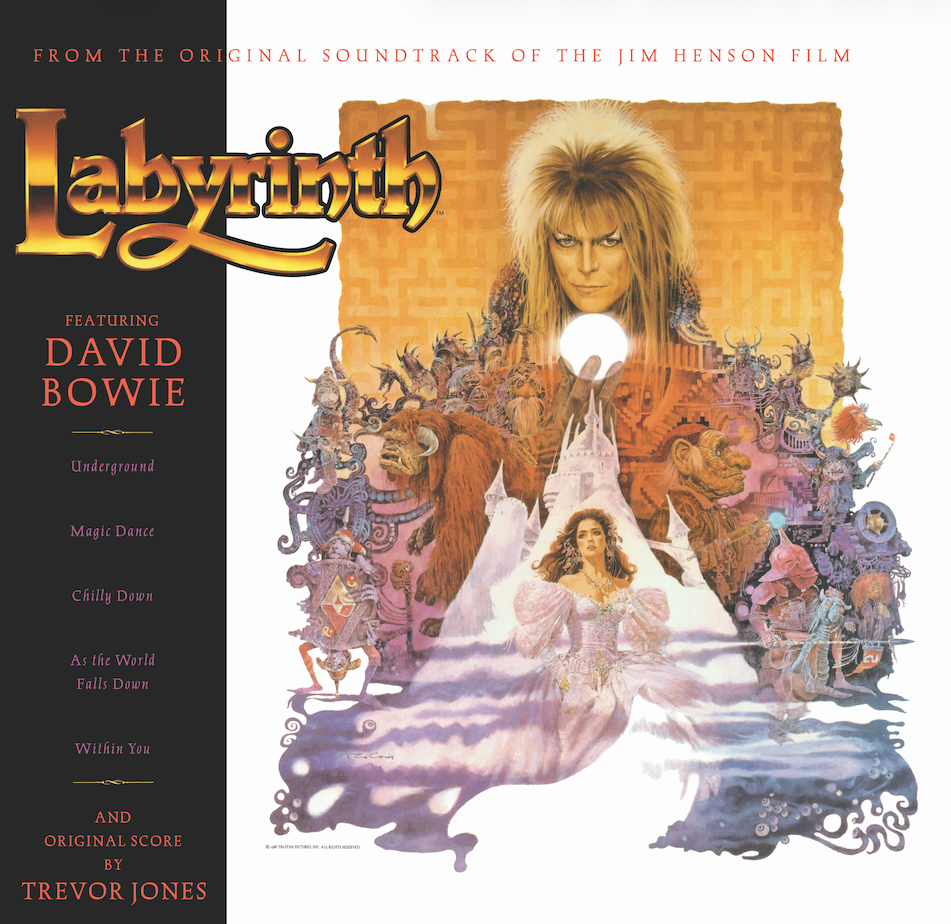 David Bowie, Trevor Jones - Labyrinth (From The Original Soundtrack Of The Jim Henson Film) 40th Anniversary - Vinyle 'Crystal'