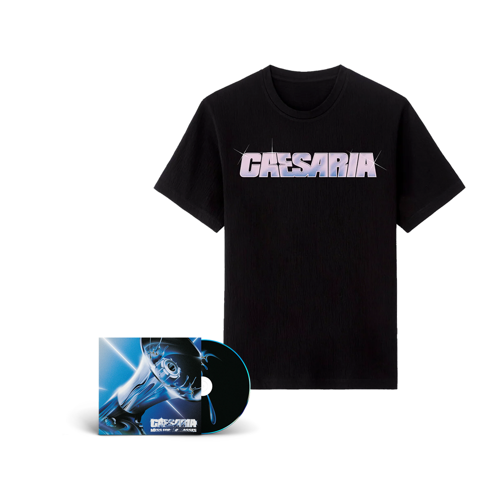 Caesaria - Mess For The Masses - CD + T-Shirt Noir