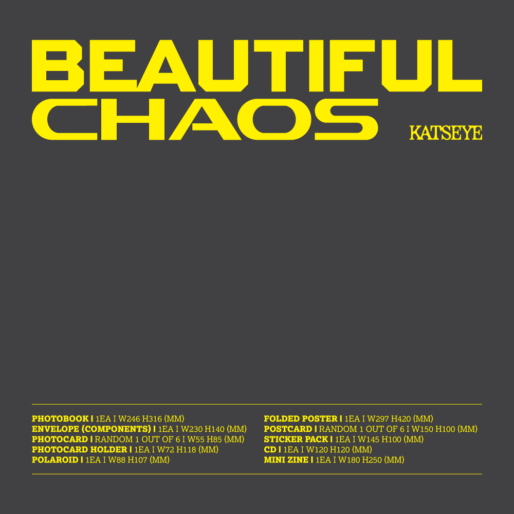 Katseye - Beautiful Chaos (Chaotic Ver.) - CD