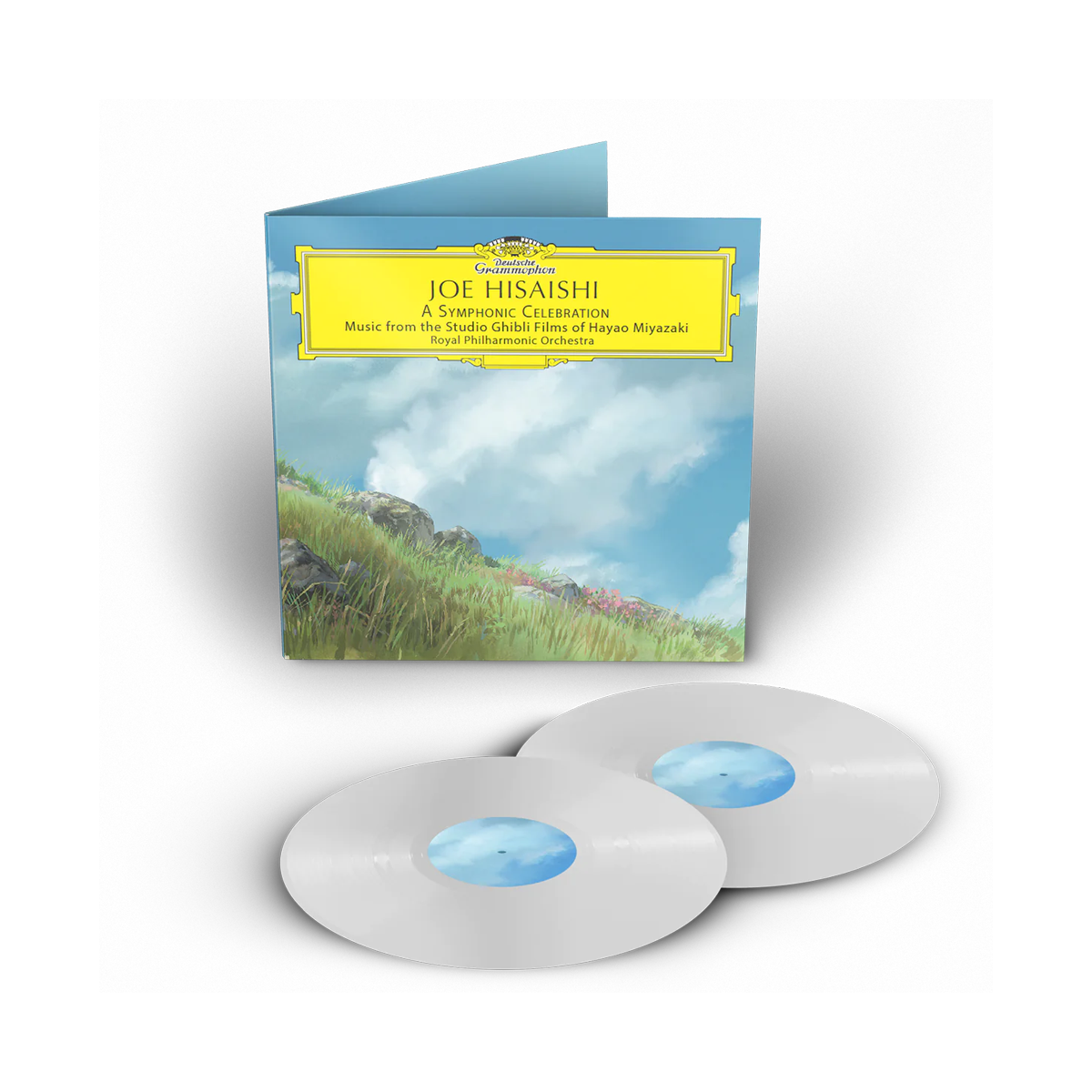 Joe Hisaishi - A Symphonic Celebration - Music from the Studio Ghibli Films of Hayao Miyazaki - Double vinyle transparent exclusif