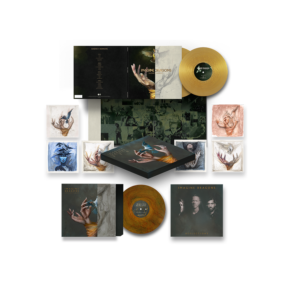 Imagine Dragons - Smoke + Mirrors Ten - Box Set Vinyles Couleurs