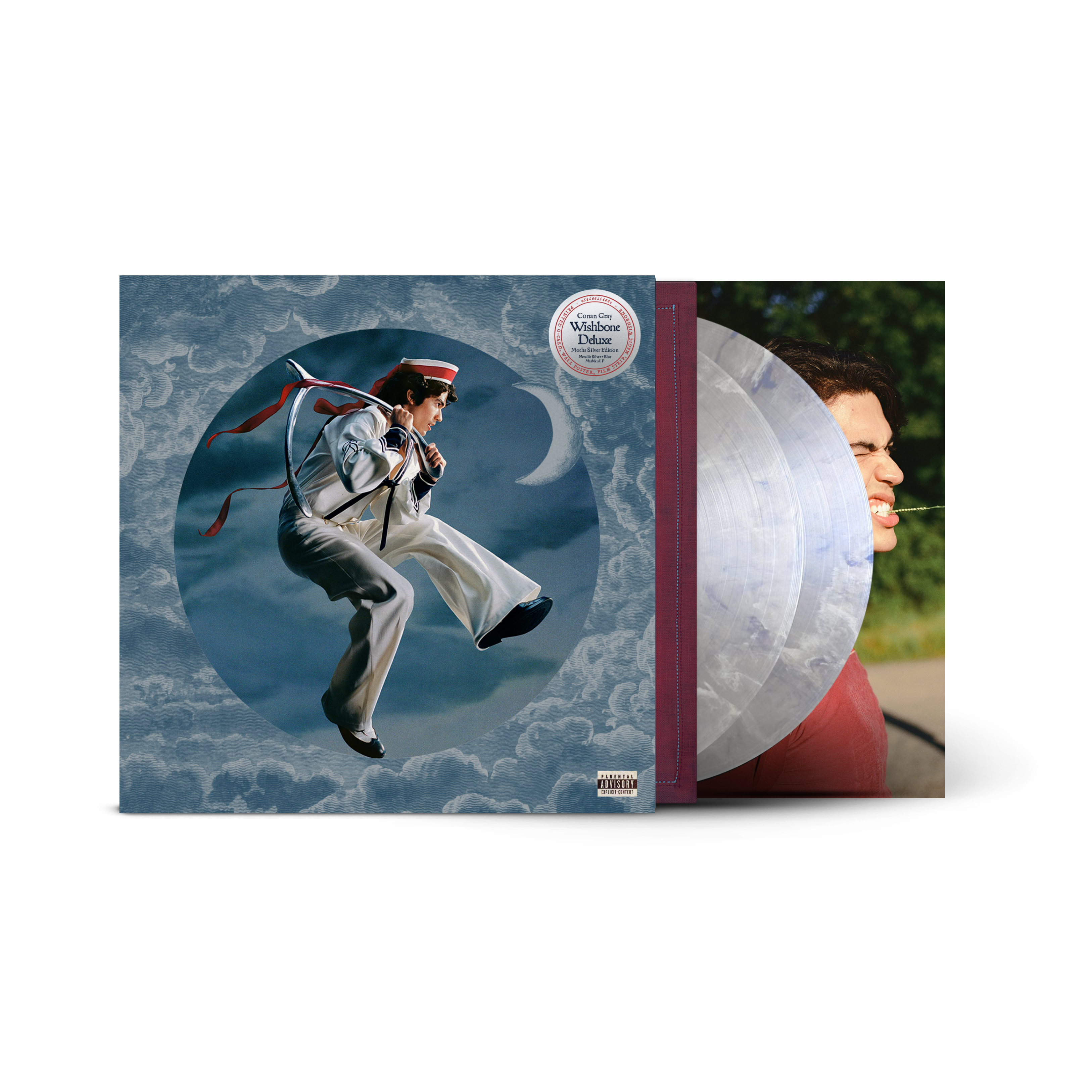 Conan Gray - Wishbone Deluxe - Double Vinyle Moths Silver Edition