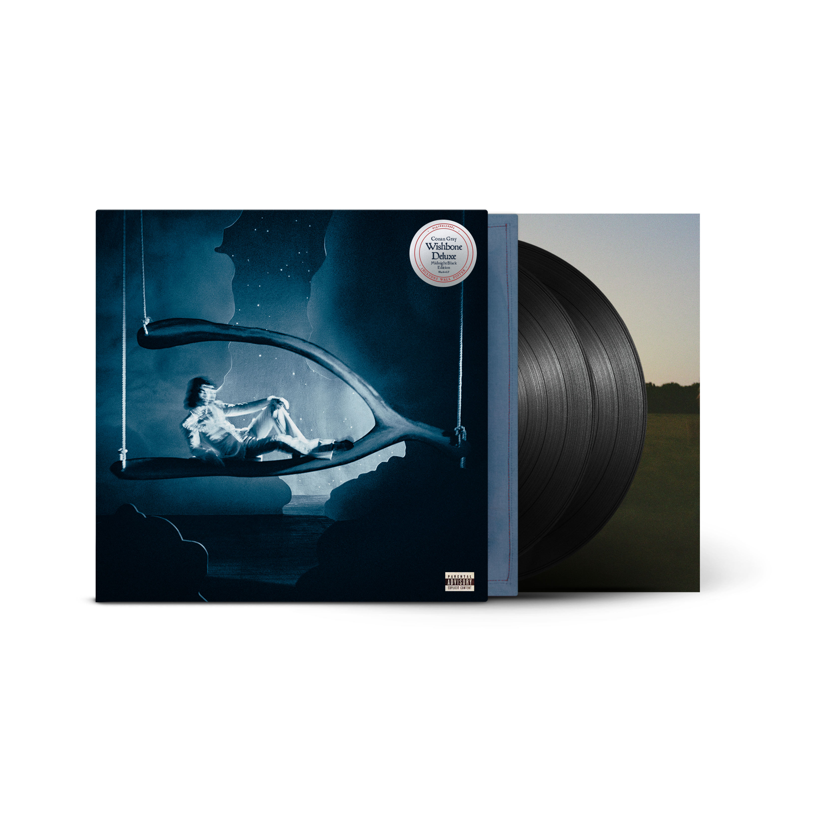 Conan Gray - Wishbone Deluxe - Double Vinyle Midnight Black Edition