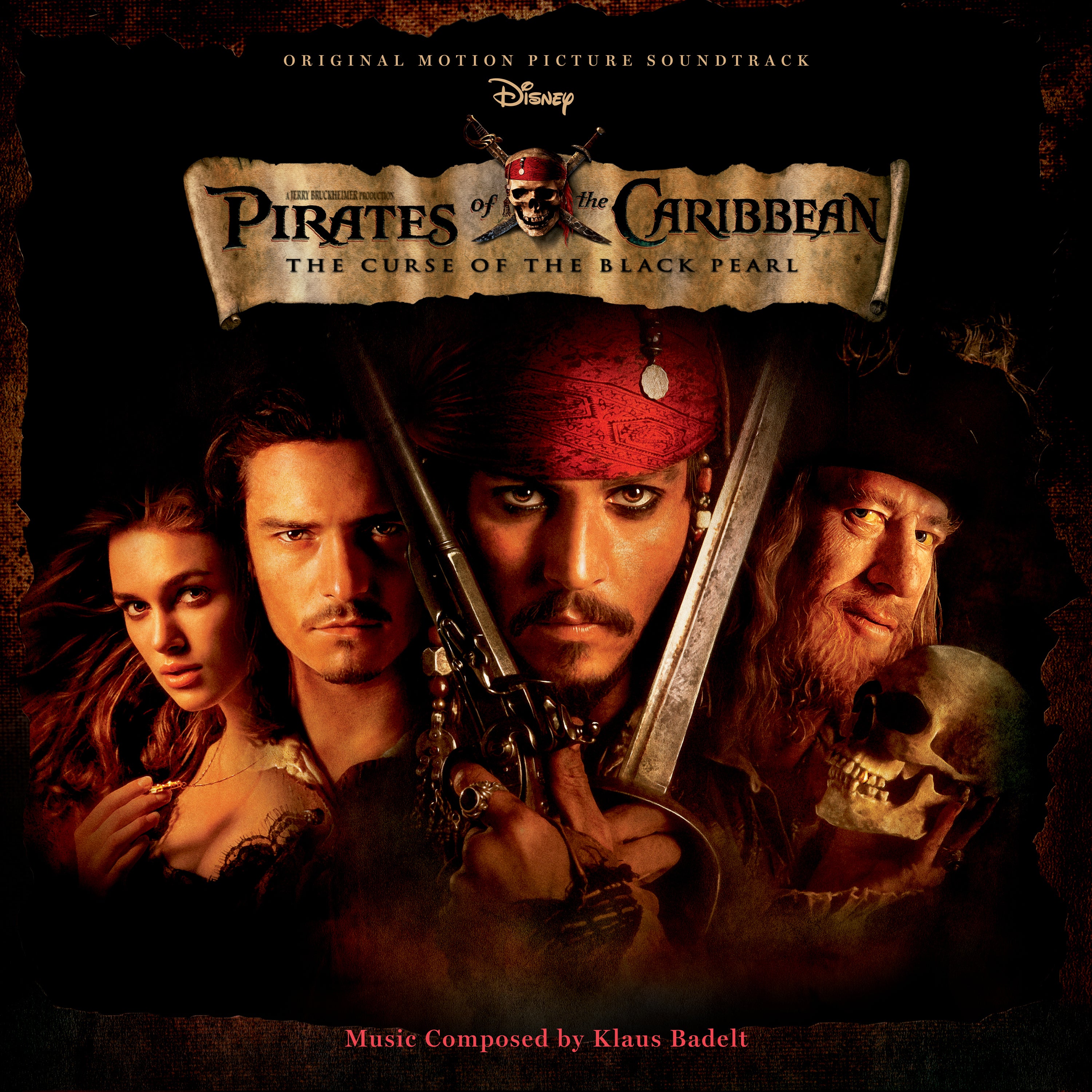 Various Artists - Pirates of the Caribbean : Curse of the Black Pearl - Vinyle "Black Ice"