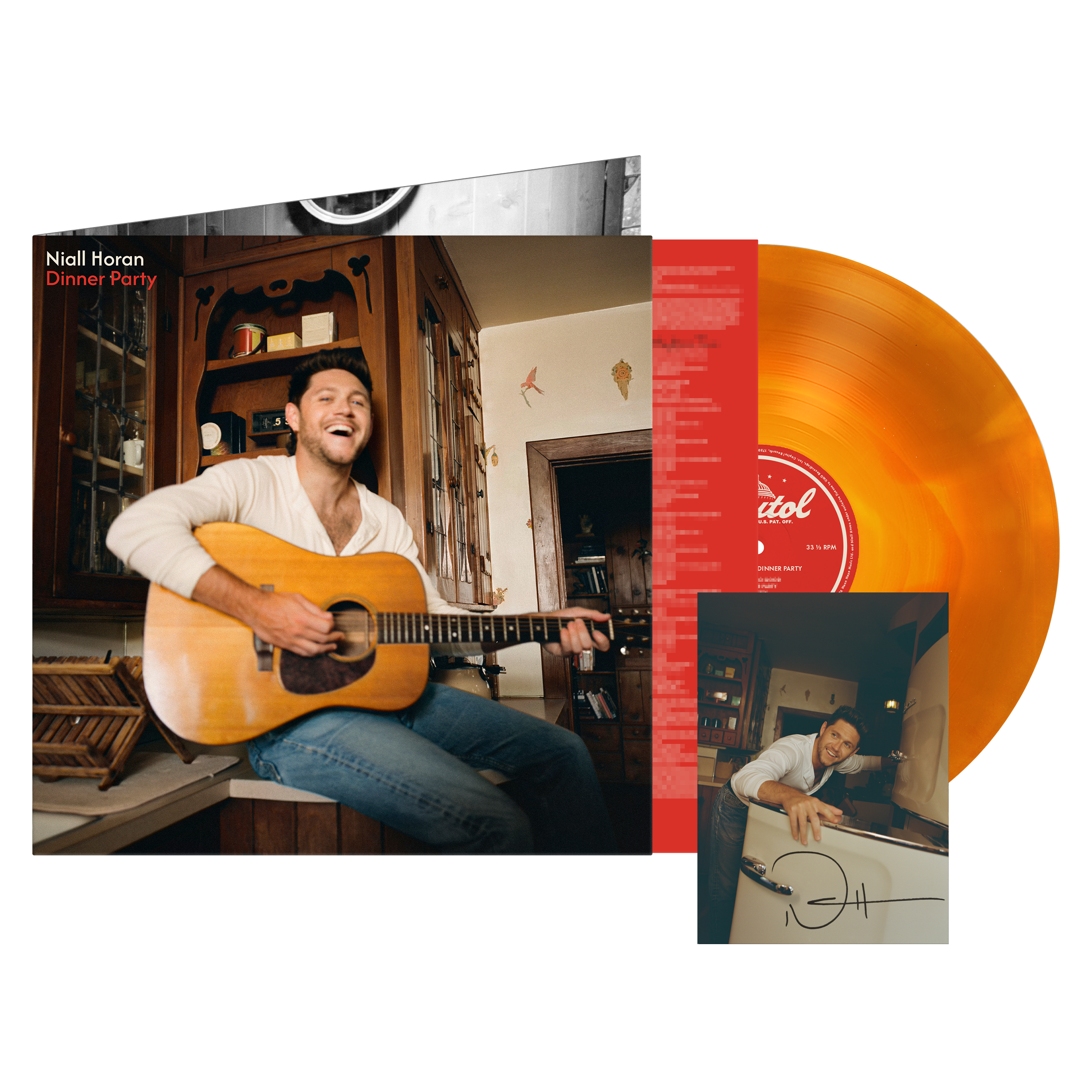 Niall Horan - Dinner Party - Vinyle 'Candlelight' + Carte dédicacée
