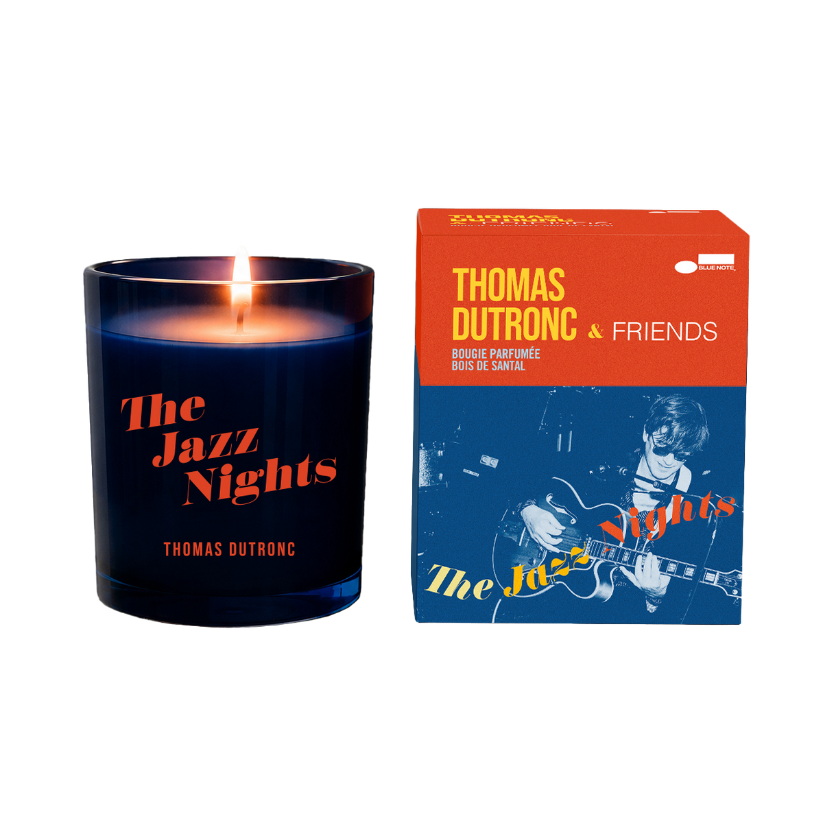 Thomas Dutronc - The Jazz Nights - Pack CD dédicacé + Bougie