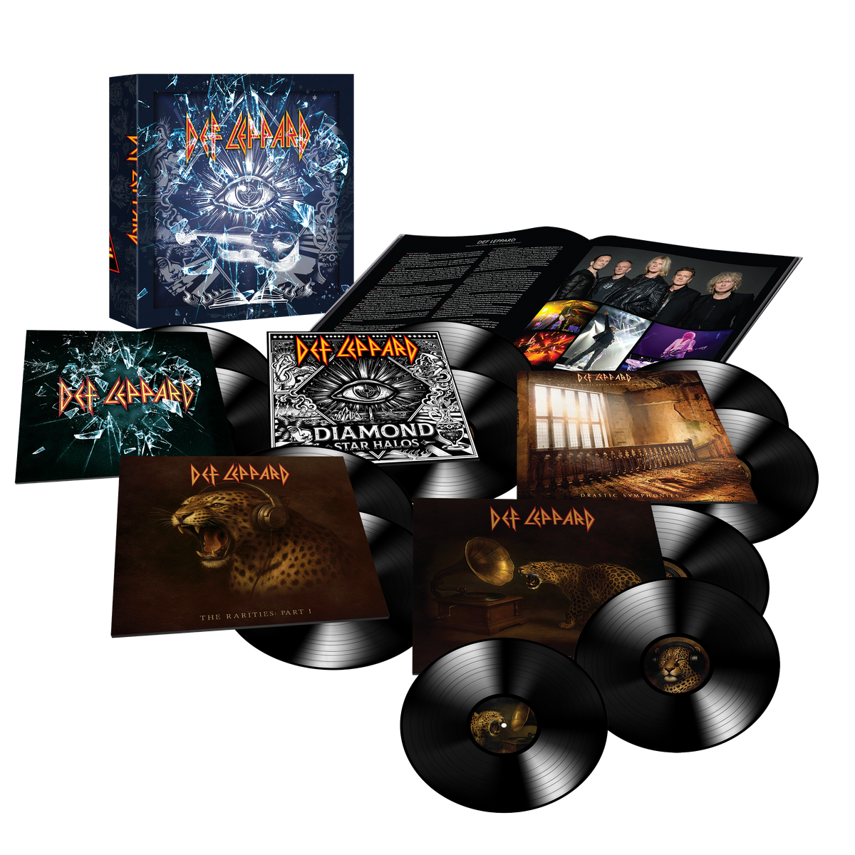Def Leppard - The Vinyl Collection Volume 4 - Coffret 11LP 180g
