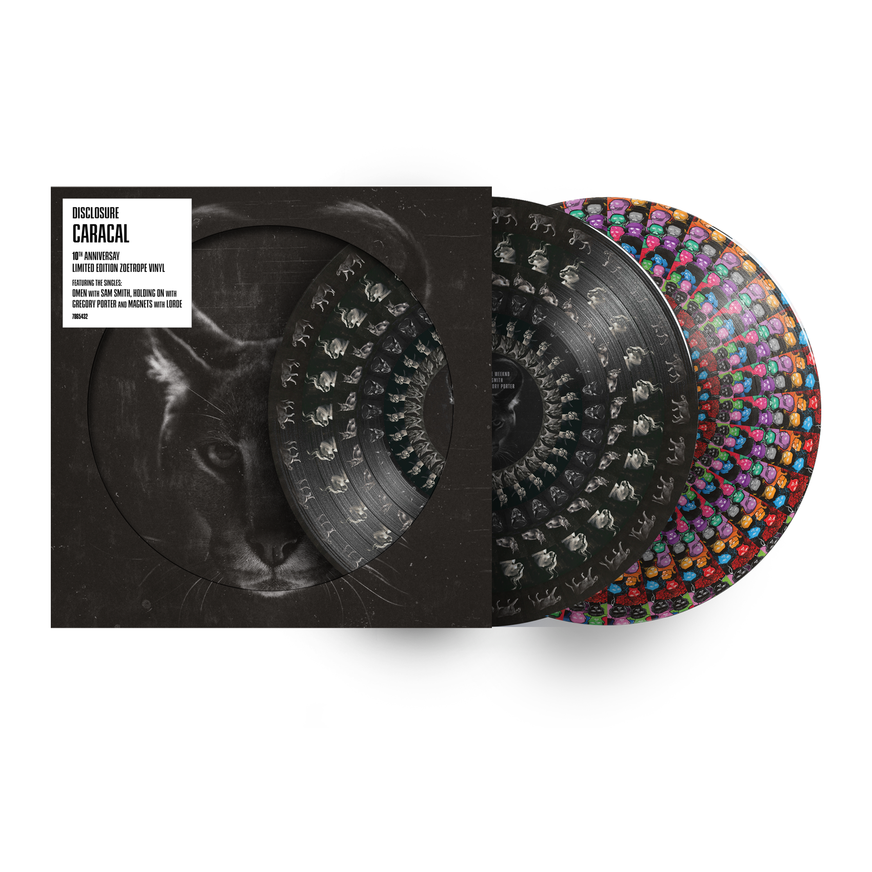 Disclosure - Caracal (10th Anniversary) - Double Vinyle Zoetrope